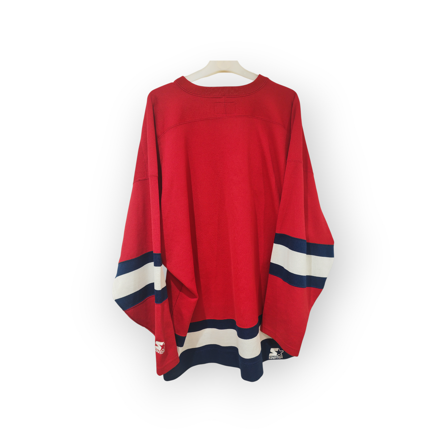 Starter New York Rangers Ice Hockey Jersey, Rare, Red, Size XXL