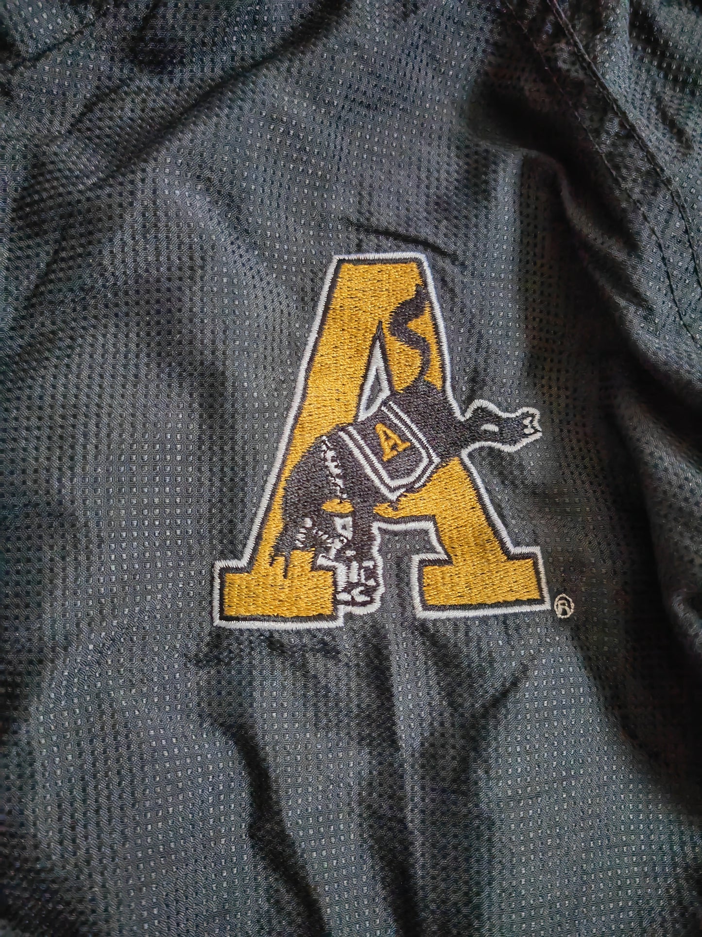 Vintage Reebok Army Black Knights NCAA Full Zip Coat, Black, Size Large