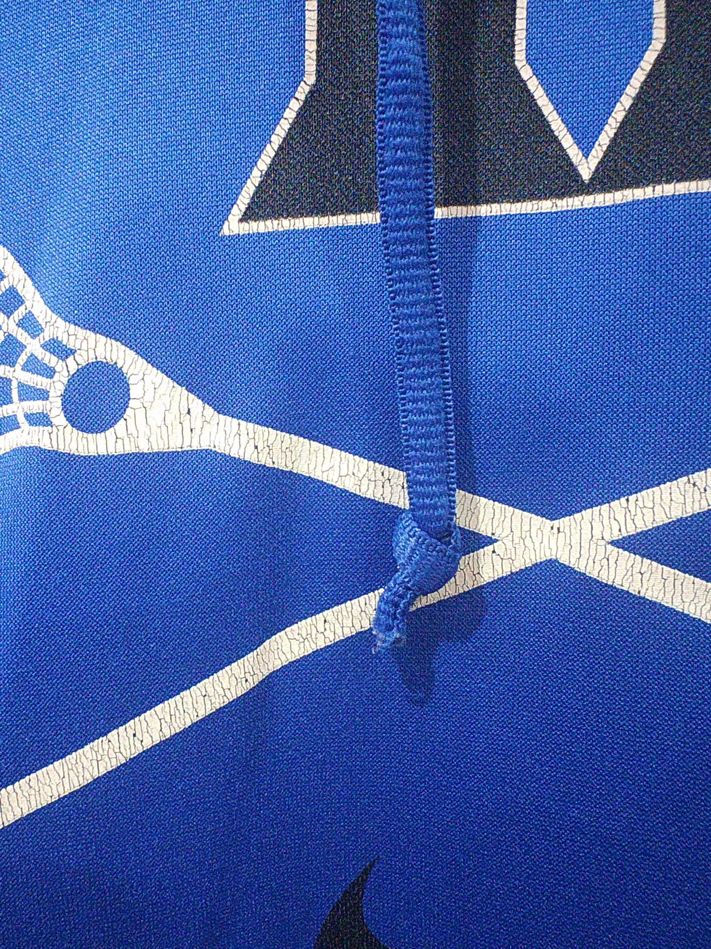 Nike Duke Blue Devils NCAA Lacrosse Pullover Hoodie, Blue, Size Small