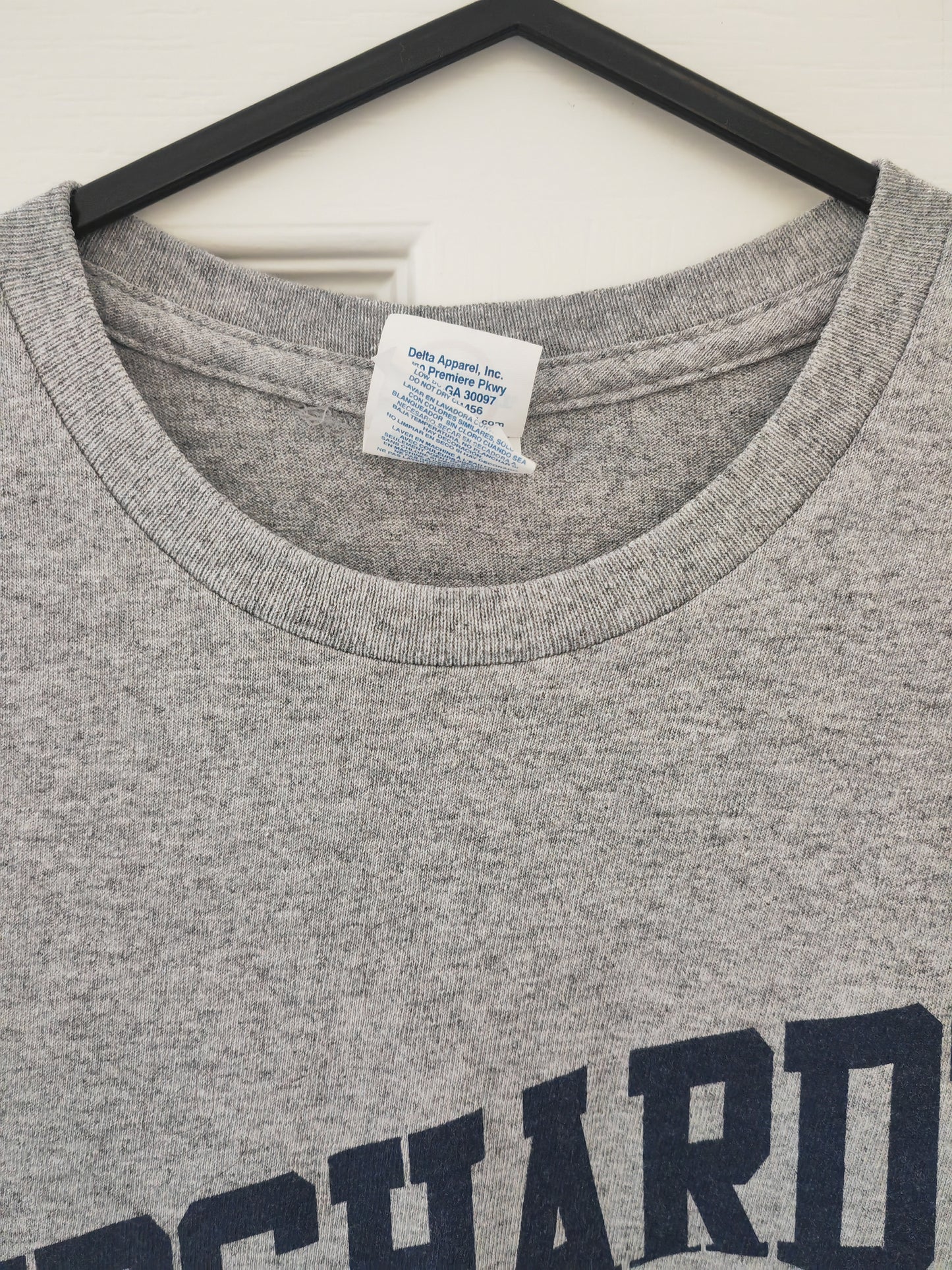 Delta Pro Weight Burghardt Sporting Goods Short Sleeve T Shirt, Grey, Size Small