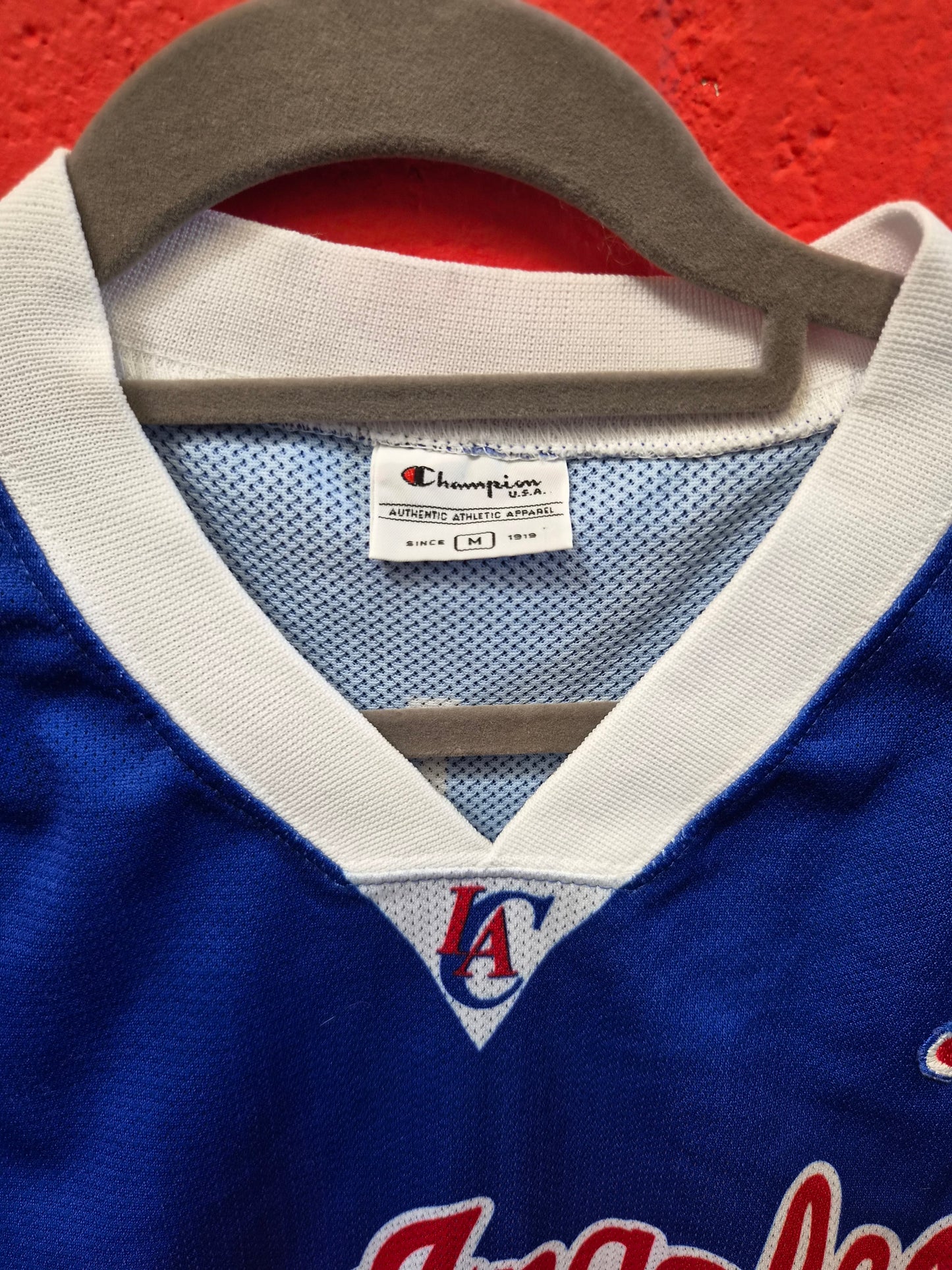 Champion Los Angeles Clippers NBA Jersey, #24 Miller, Blue, Size Medium