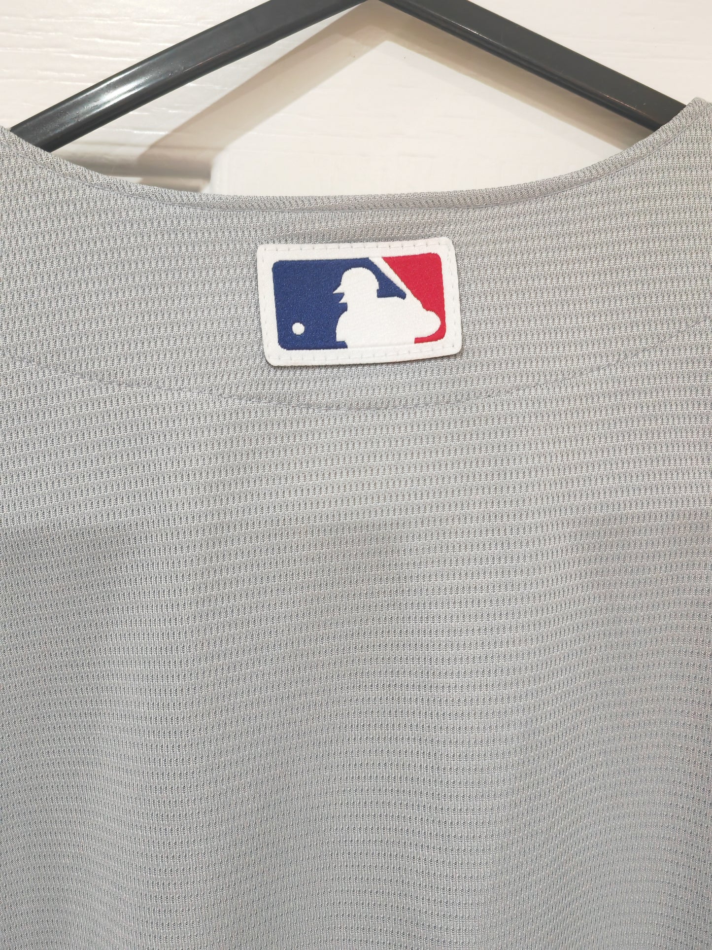 Nike Los Angeles Dodgers MLB Baseball Jersey, Grey, Size Medium