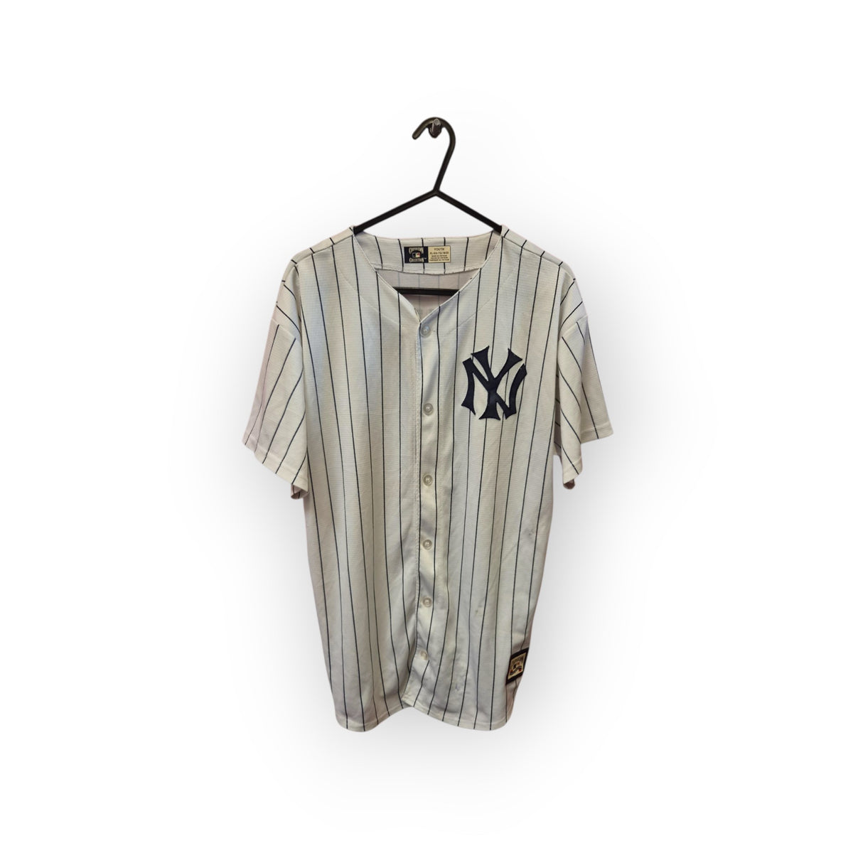 Youth Majestic New York Yankees MLB baseball Jersey, #3 Ruth, White, Size YXL