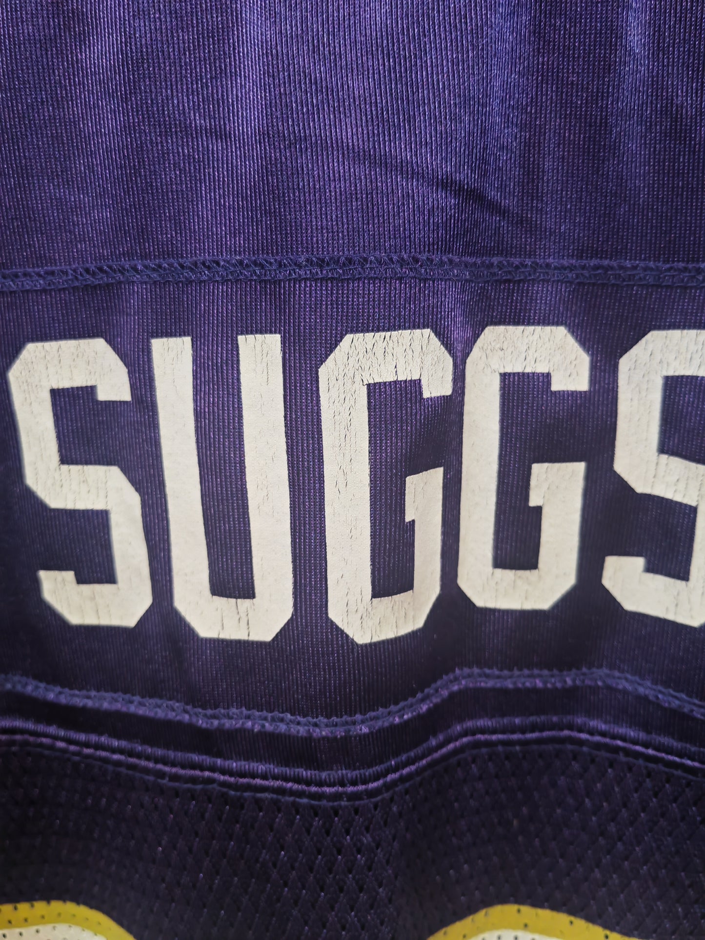 Reebok Baltimore Ravens NFL Jersey, #55 Suggs, Purple, Size Medium