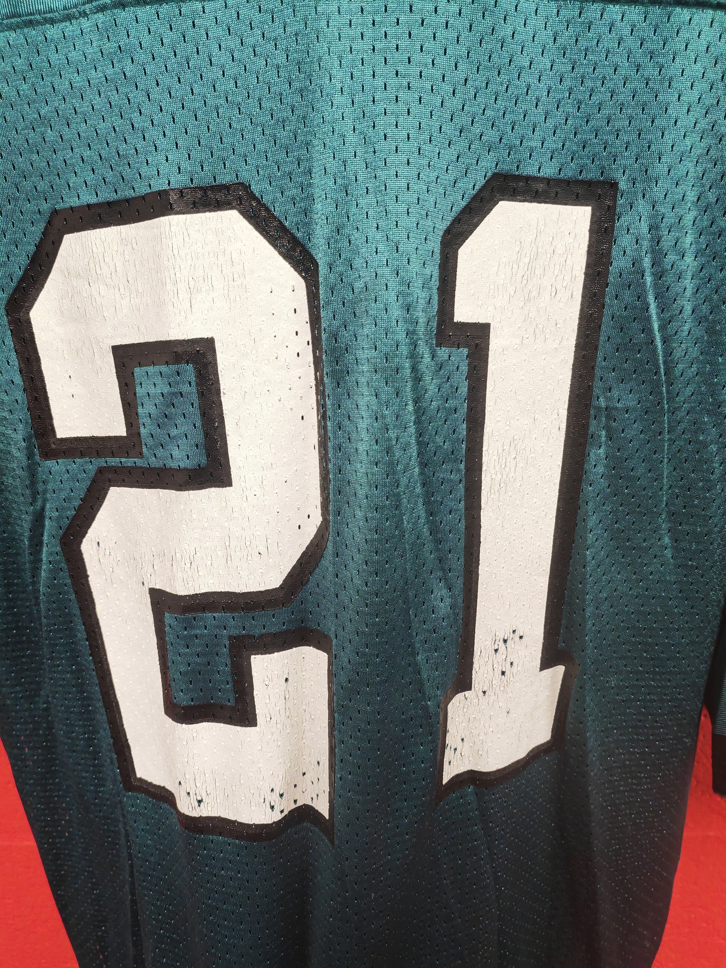 Nike Philadelphia Eagles NFL Jersey, #21 Taylor, Green, Size XL