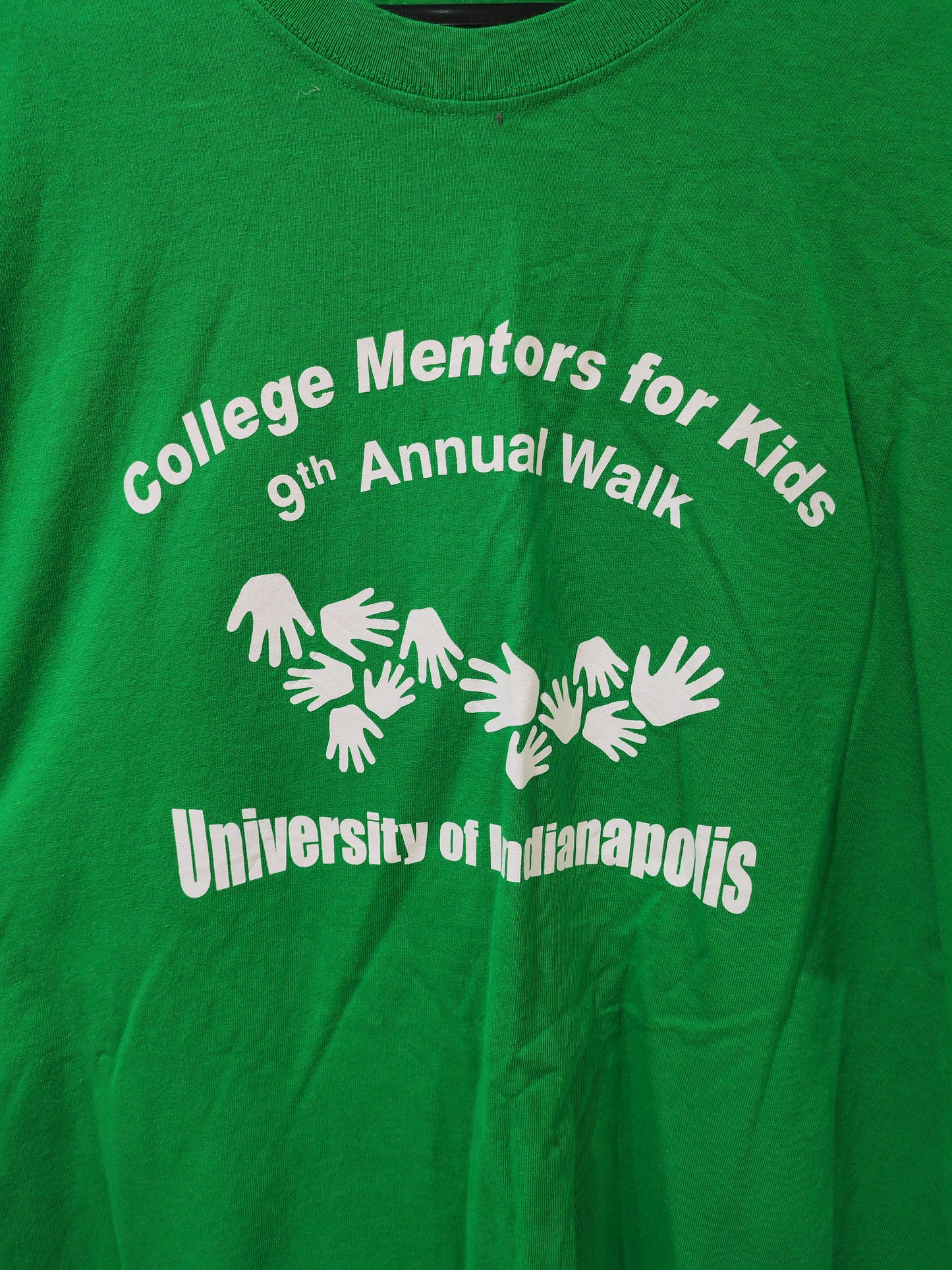 Fruit Of The Loom University Of Indianapolis T Shirt, Green, Size XL