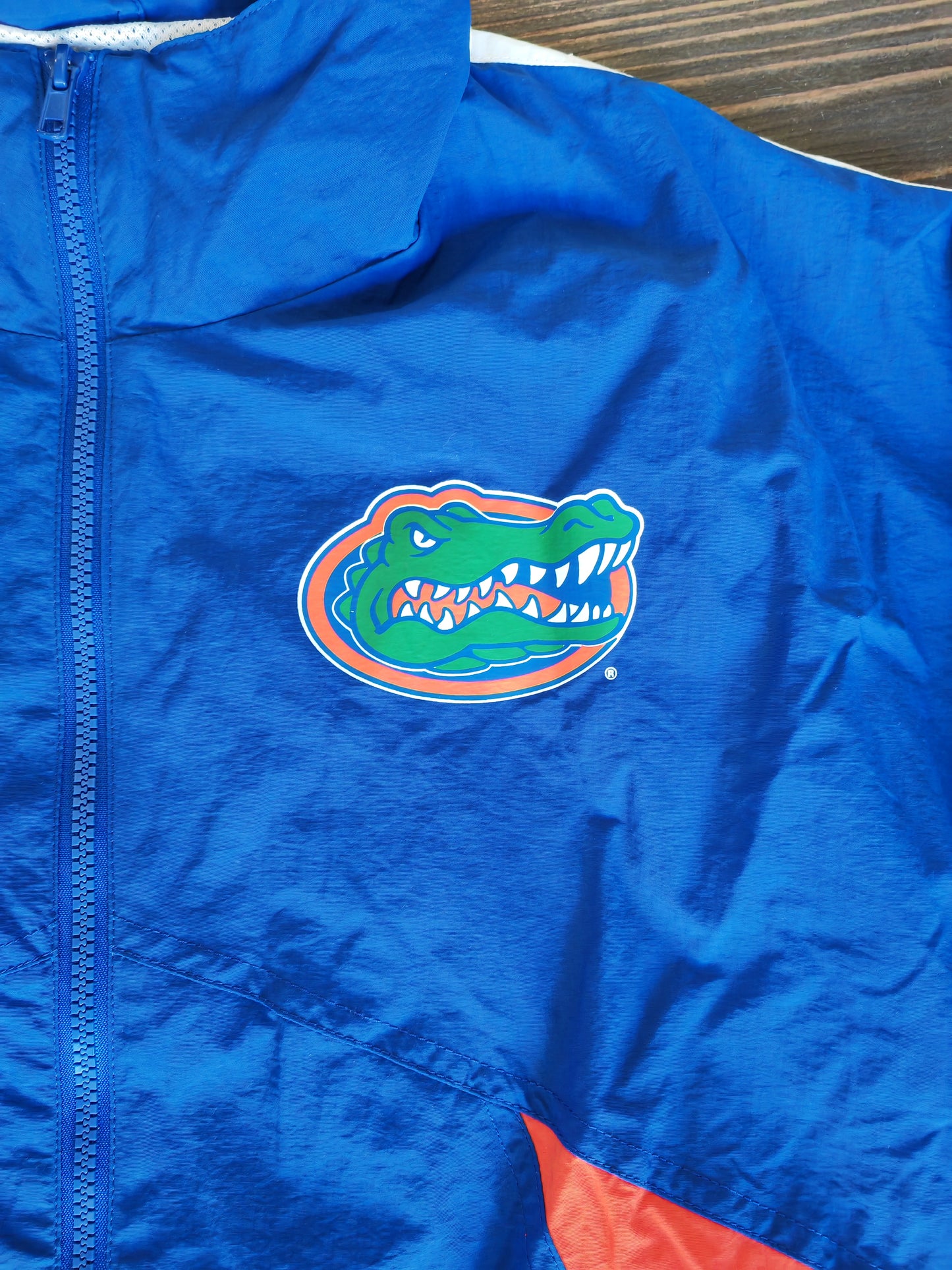 Mitchell & Ness  Florida Gators NCAA Full Zip Jacket, Blue, Size Large