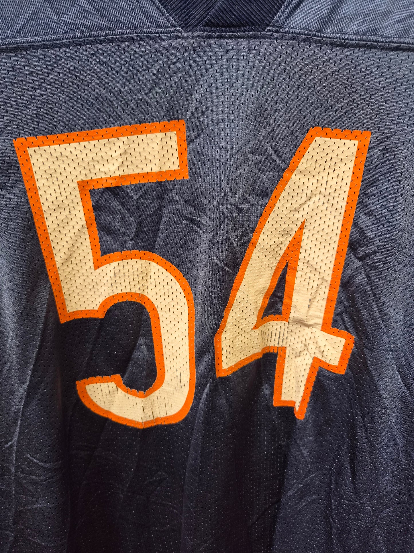 Reebok Chicago Bears NFL Jersey, #54 Urlacher, Navy, Size Large