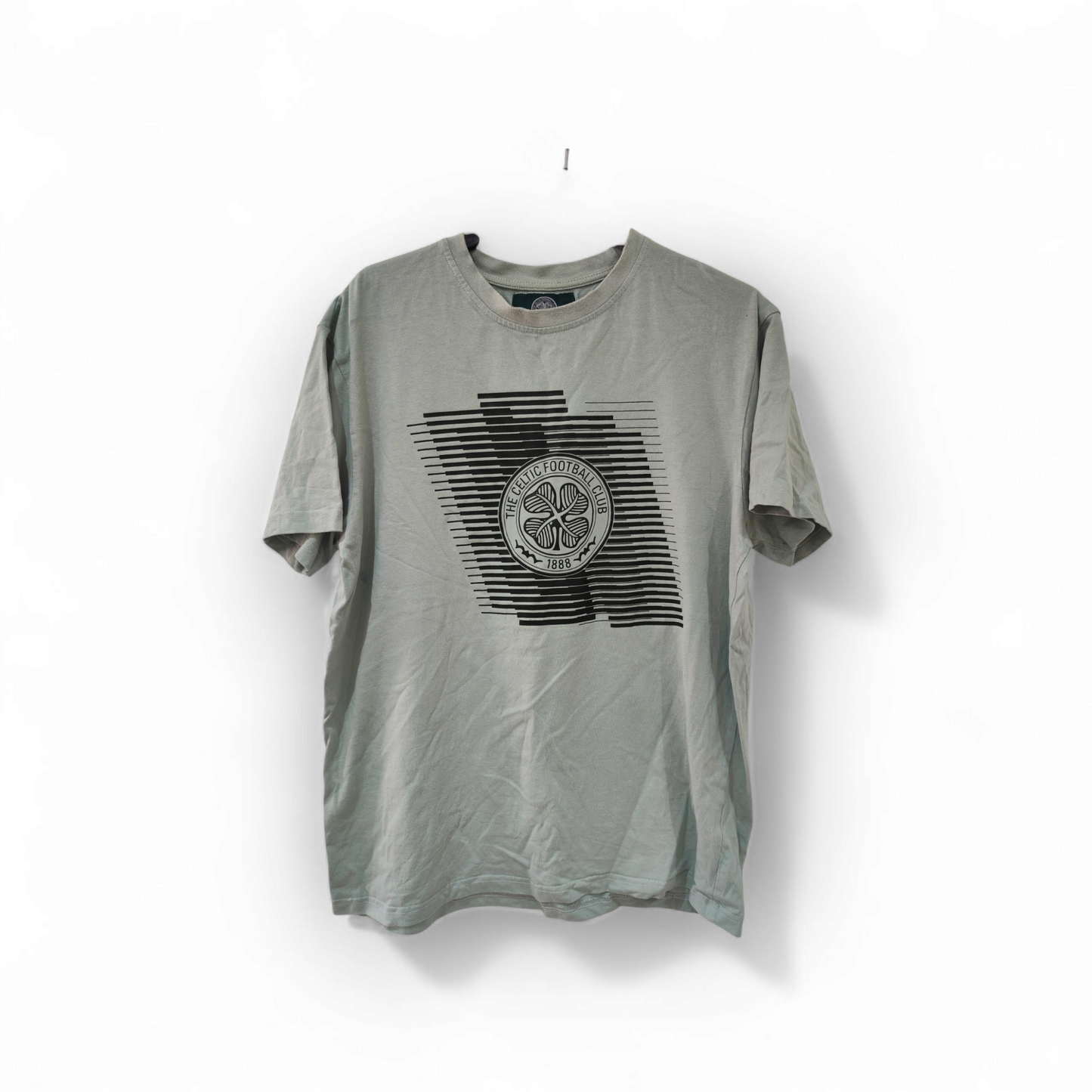 Official Celtic Short Sleeve T Shirt, Glacial Green, Size Large