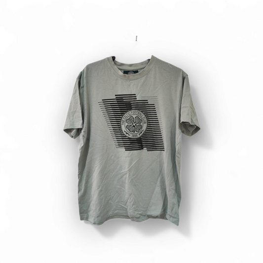 Official Celtic Short Sleeve T Shirt, Glacial Green, Size Large