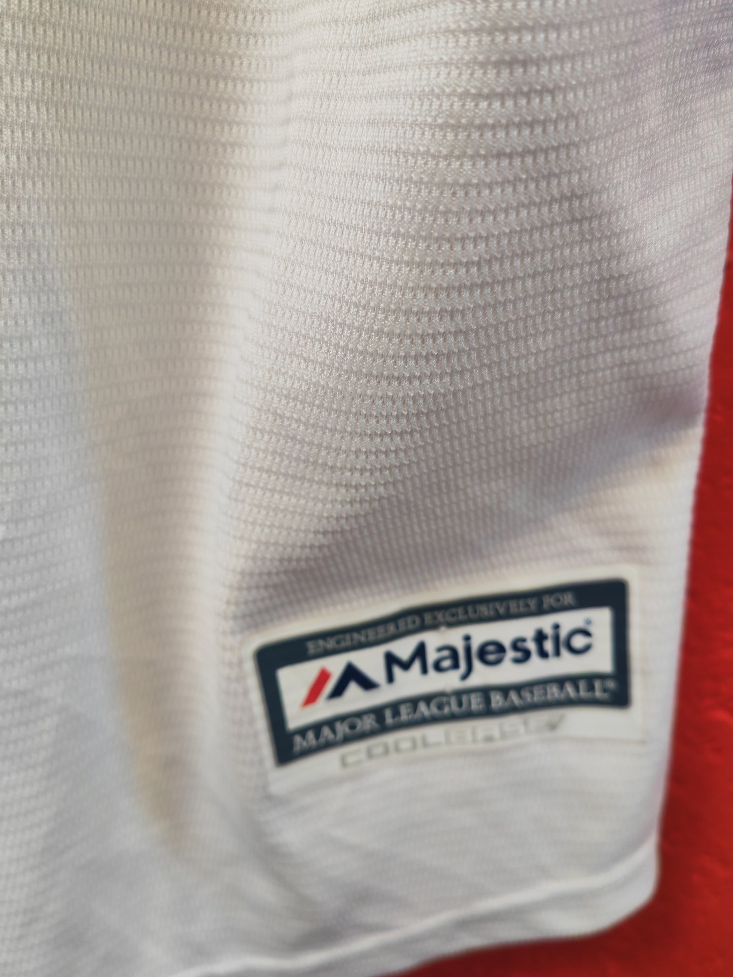 Women's Majestic St Louis Cardinals MLB Baseball Jersey, White, Size XL