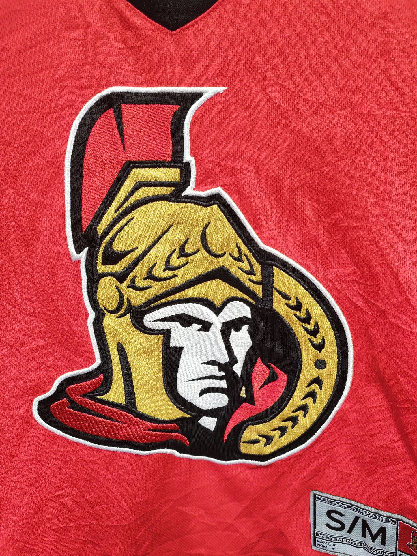 Youth NHL Ottawa Senators Hockey Jersey, Red, Size S/M