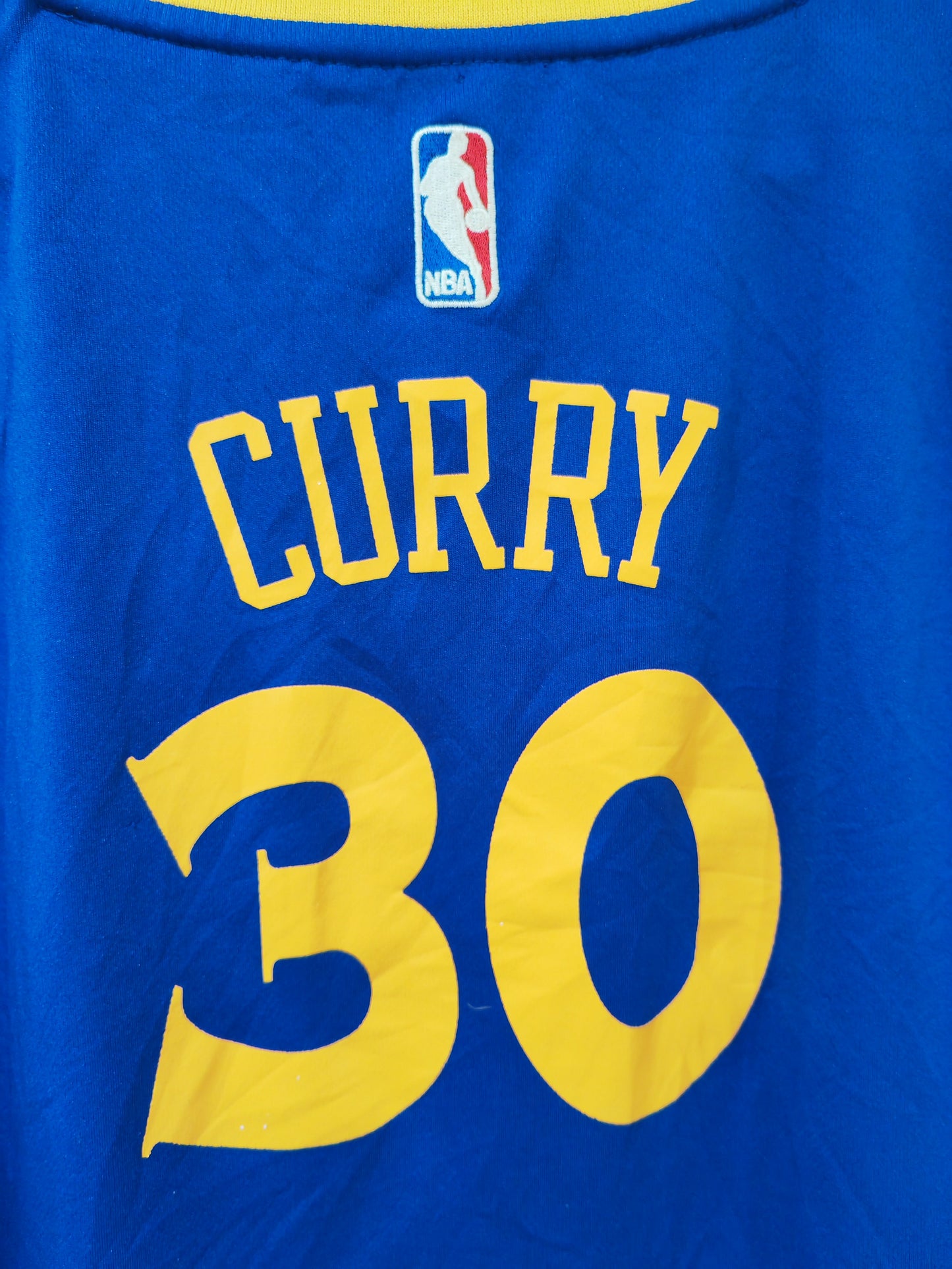 Youth Adidas Golden State Warriors NBA Jersey, #30 Curry, Blue, Size YXL