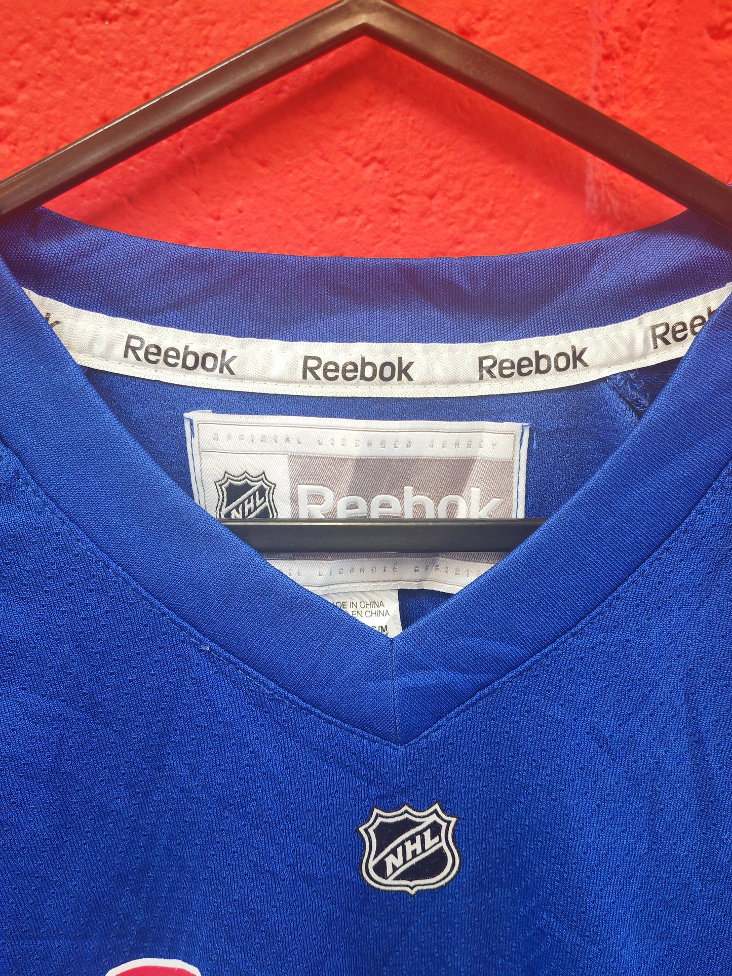 Youth Reebok New York Rangers NHL Jersey, #36 Zuccarello, Blue, Size YS/M