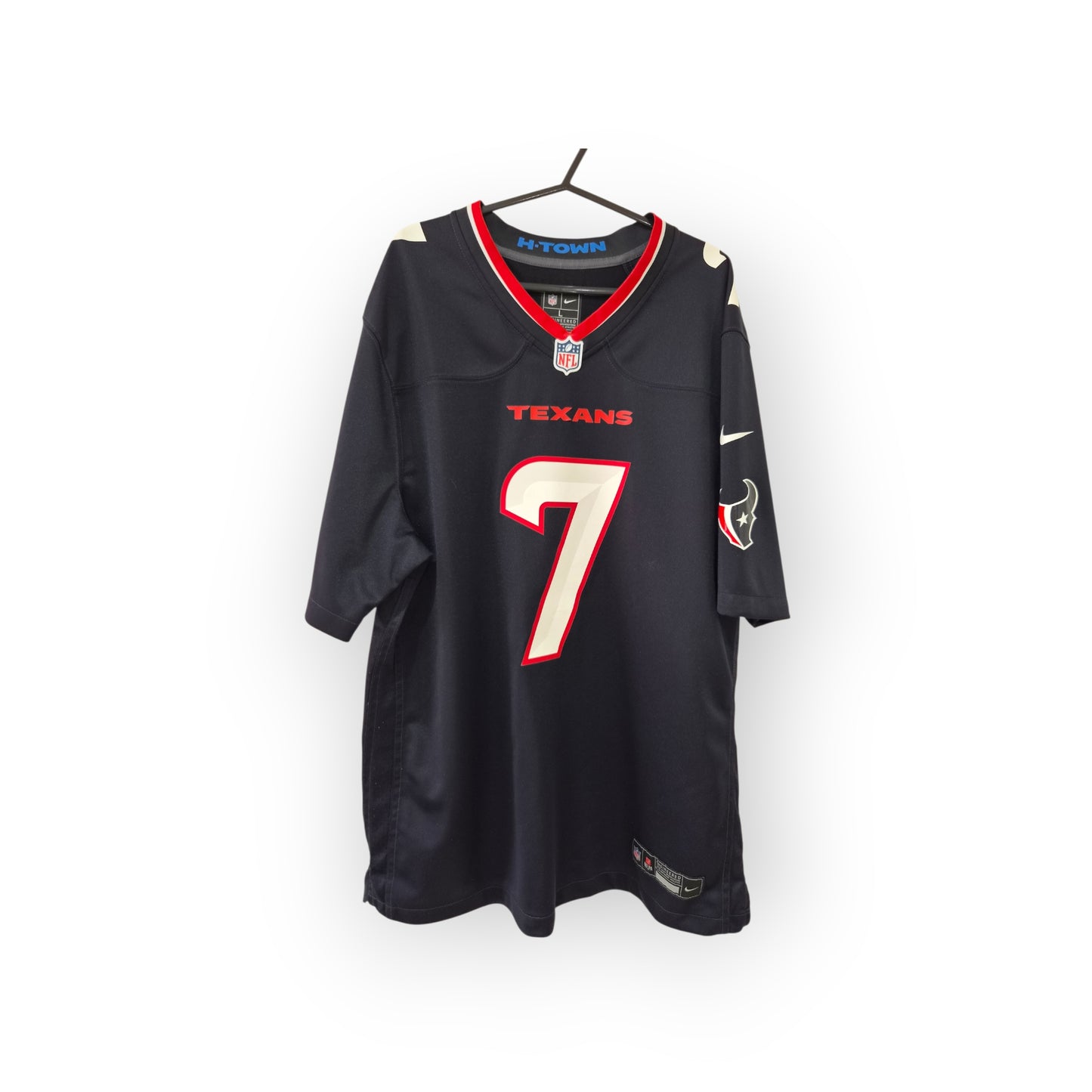 Nike Houston Texans NFL Jersey, #7 Stroud, Navy, Size Large