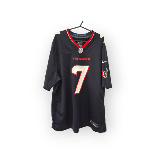 Nike Houston Texans NFL Jersey, #7 Stroud, Navy, Size Large