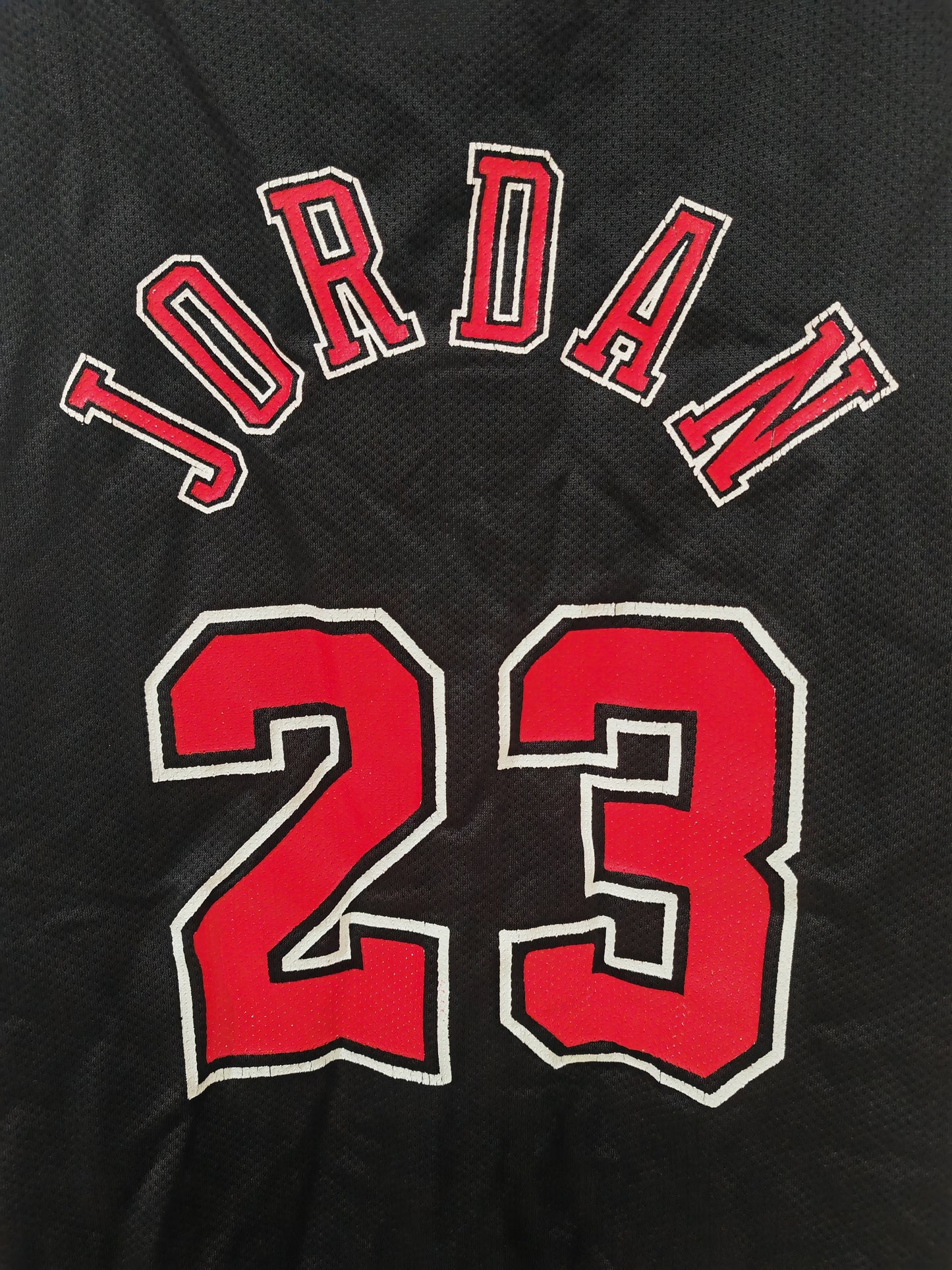 Youth Champion Chicago Bulls NBA Jersey, #23 Jordan, Black, Size Youth XL