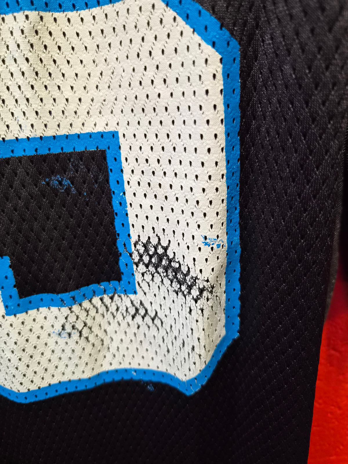 Reebok Carolina Panthers NFL Jersey, #55 Morgan, Black, Size XXL