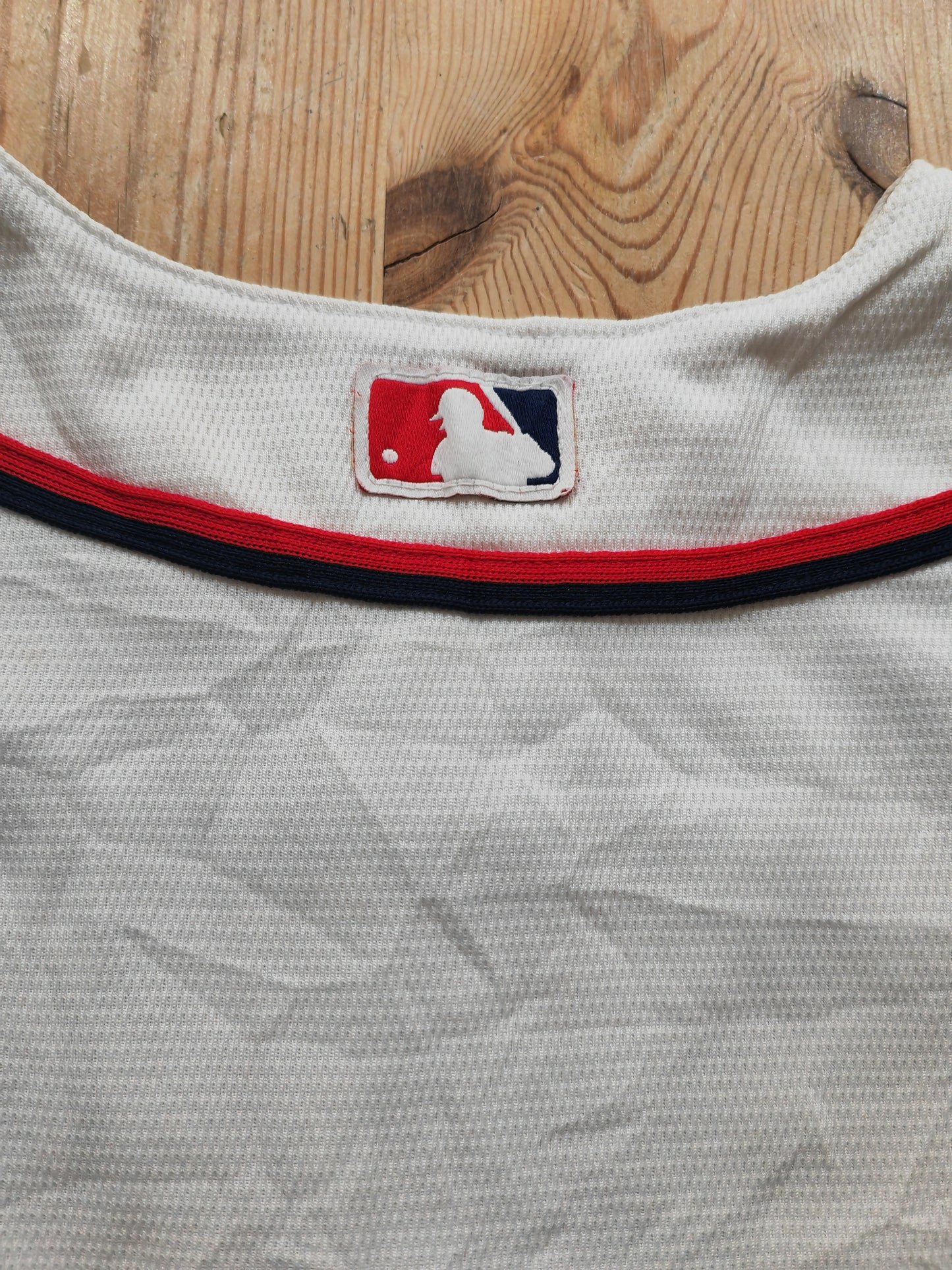 Youth Majestic Washington Nationals MLB Baseball Jersey, White, Size YM 10-12Y