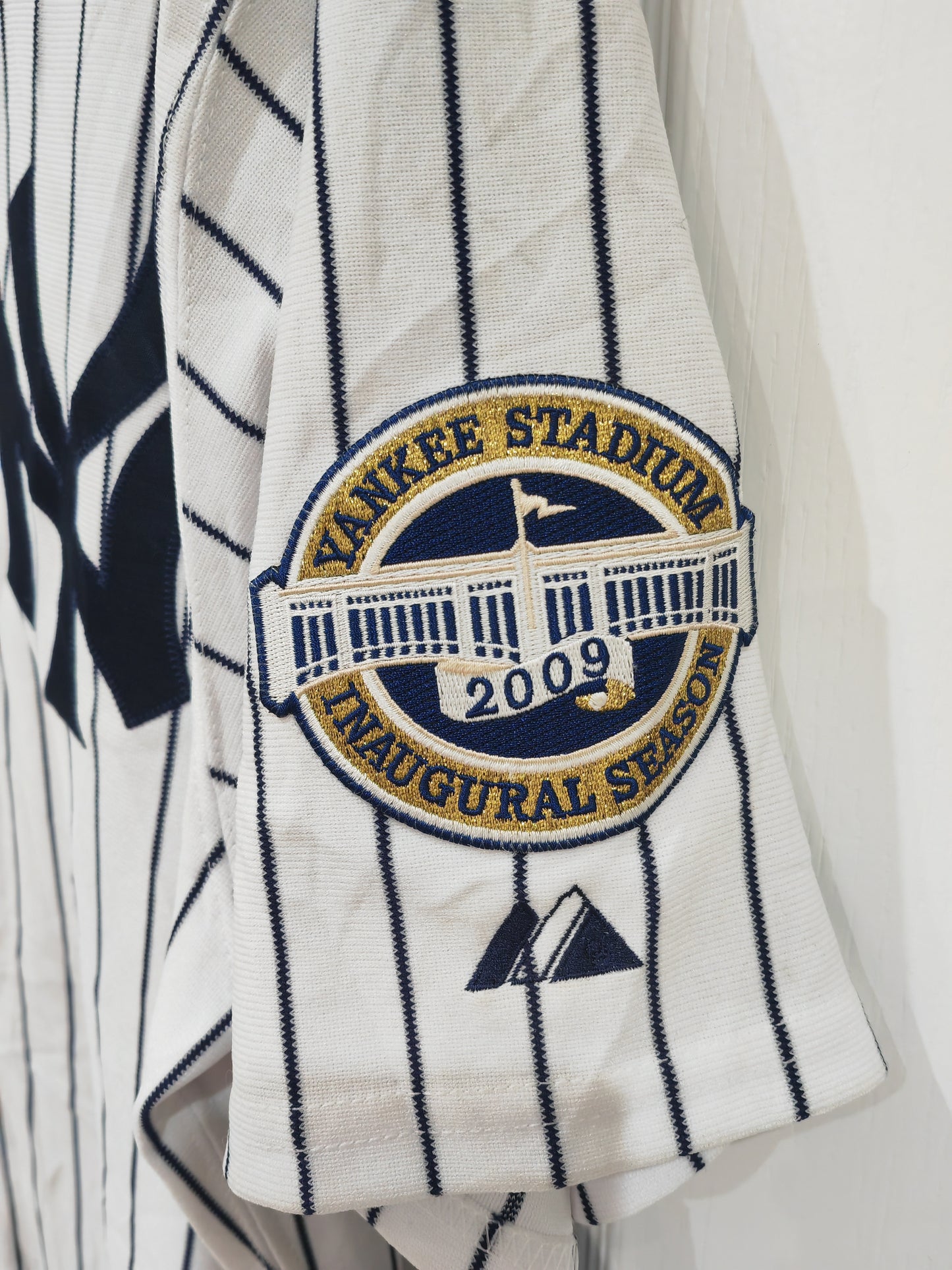 Majestic New York Yankees Authentic 2009 World Series, Yankee Stadium Jersey, #2, 48/L-XL