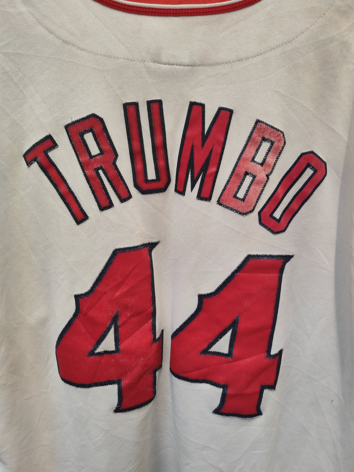 Majestic Los Angeles Angels MLB Jersey, #44 Trumbo, White, Size XXL