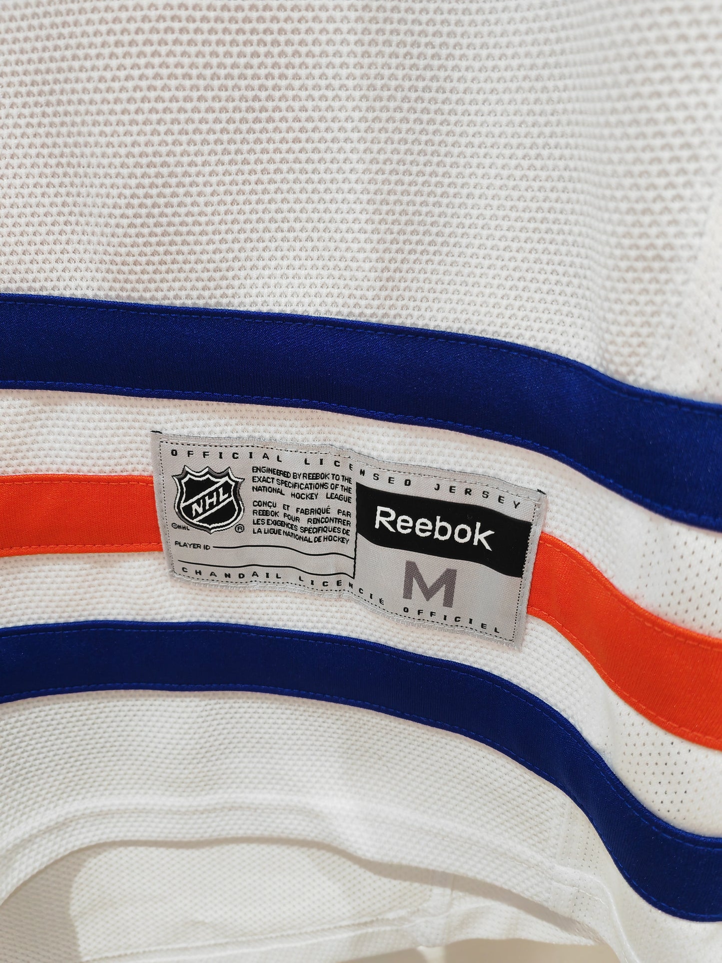 Reebok Edmonton Oilers NHL Hockey Jersey, #97 McDavid (Rookie Season), White, Medium