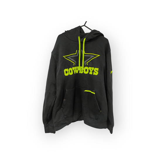 Nike Dallas Cowboys NFL Volt Pullover Hoodie, Black, Size Large