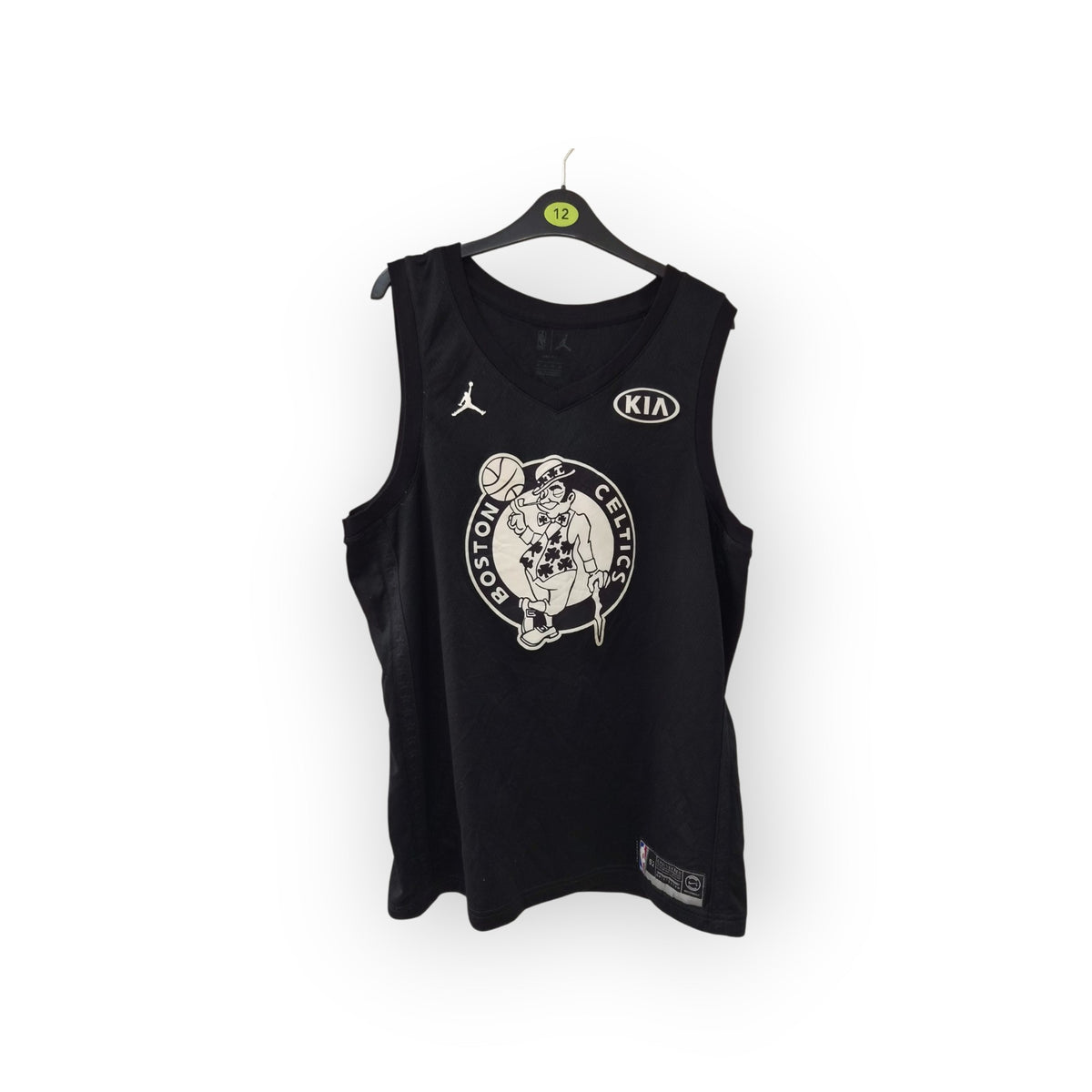 Jordan 2018 NBA All Star Game Boston Celtics Jersey, #11 Irving, Black. Size XL
