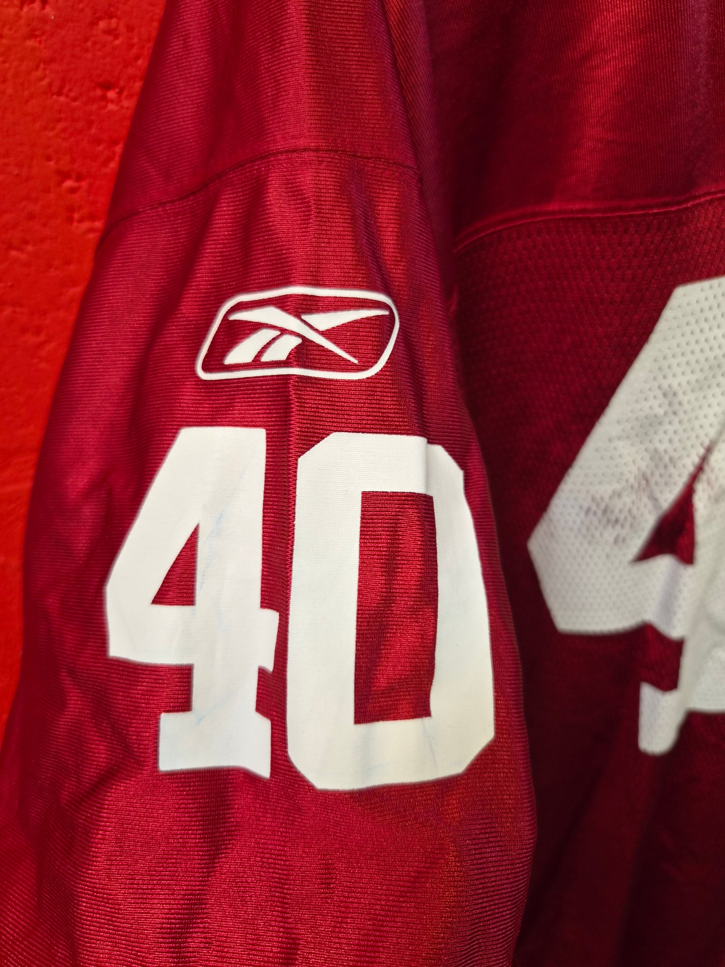 Reebok Arizona Cardinals NFL Jersey. #40 Tillman, Red, Size XXL