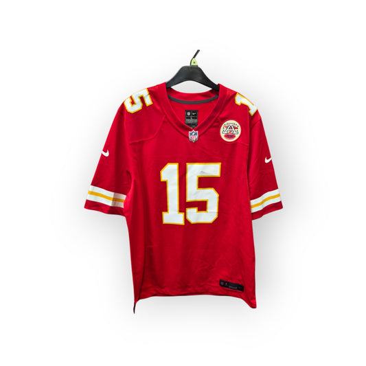 Nike Kansas City Chiefs NFL Jersey, #15 Mahomes, Red, Size Large