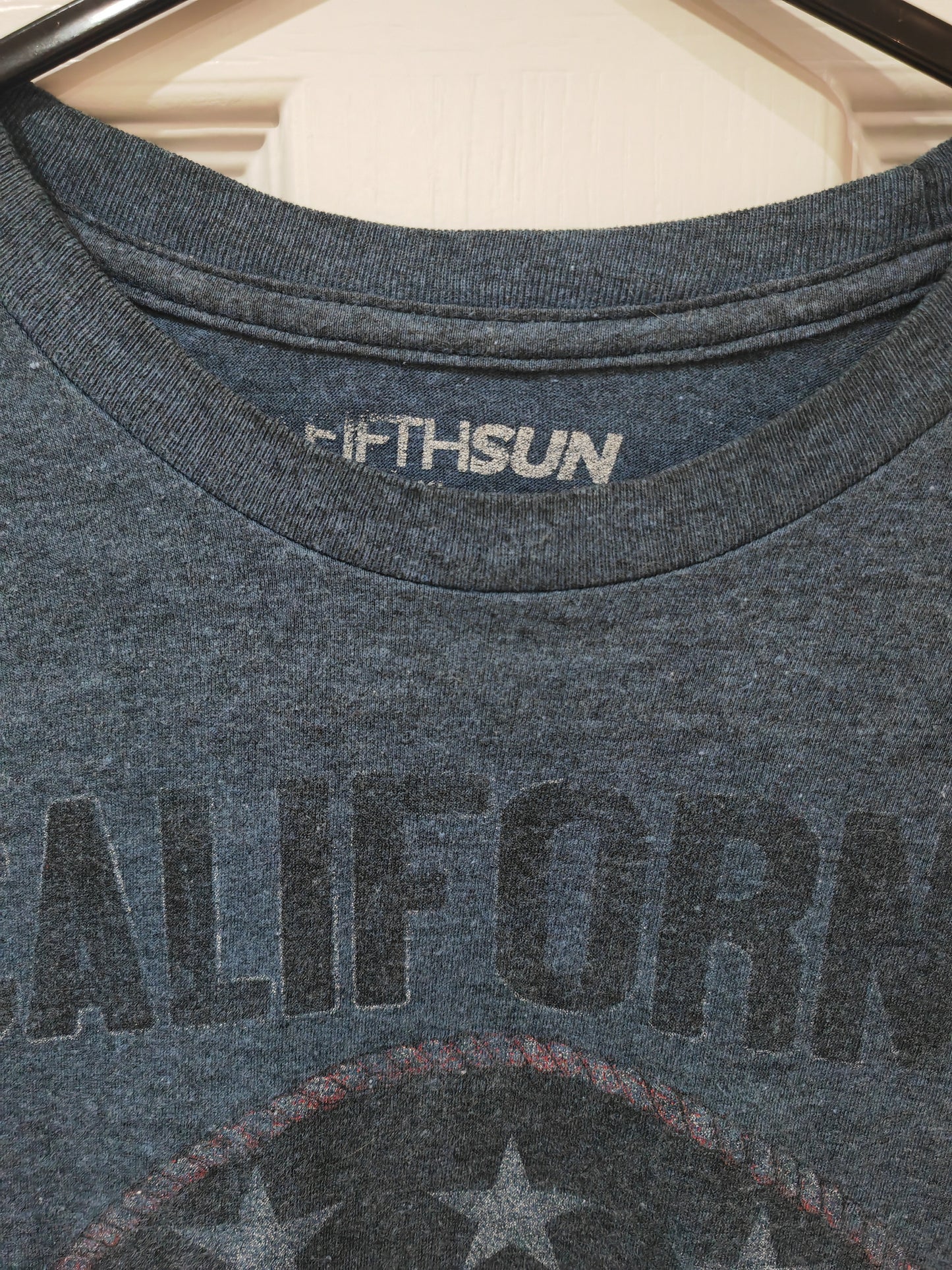 Fifth Sun California Bear T Shirt, Grey, Size XL