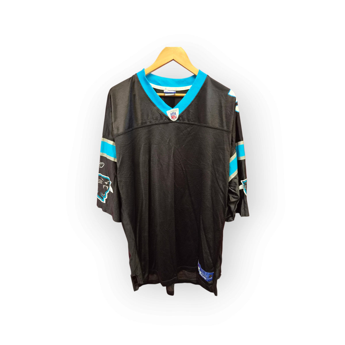 Reebok Carolina Panthers NFL Jersey, #55 Morgan, Black, Size XXL