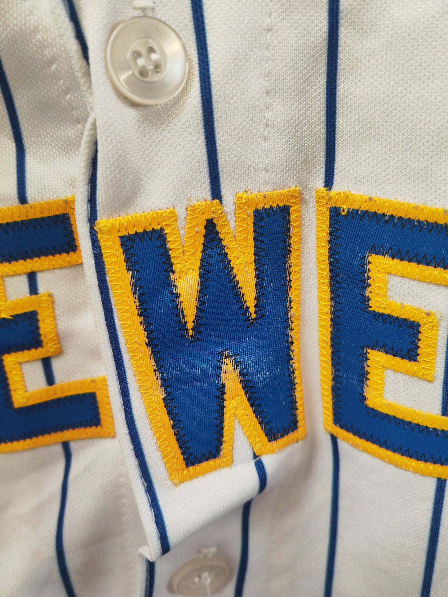 Women's Majestic Milwaukee Brewers MLB Jersey, #8 Braun, White, Size L/XL
