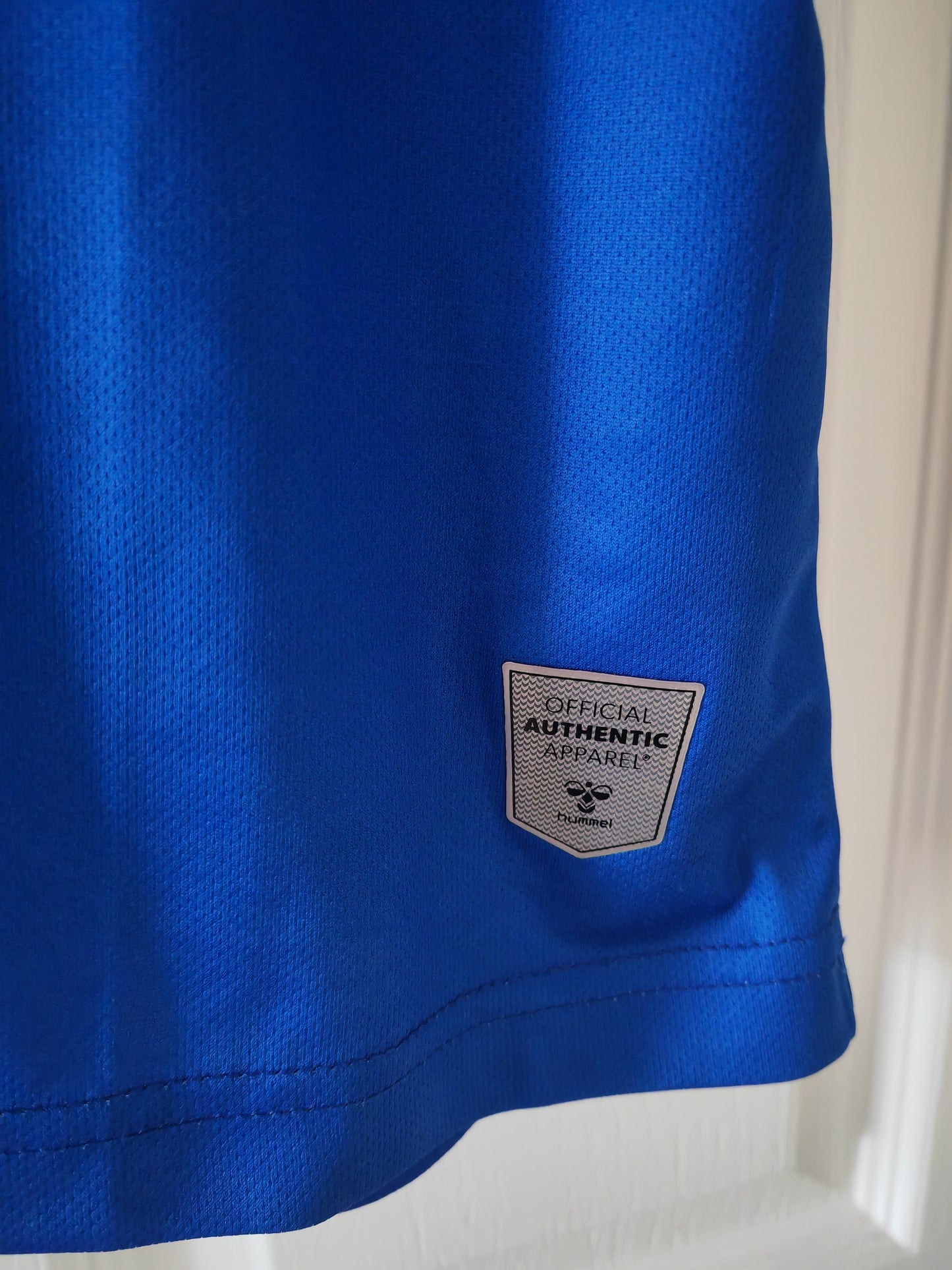 Hummel Everton Short Sleeve Training/Pre Match Jersey, Blue, Size XL