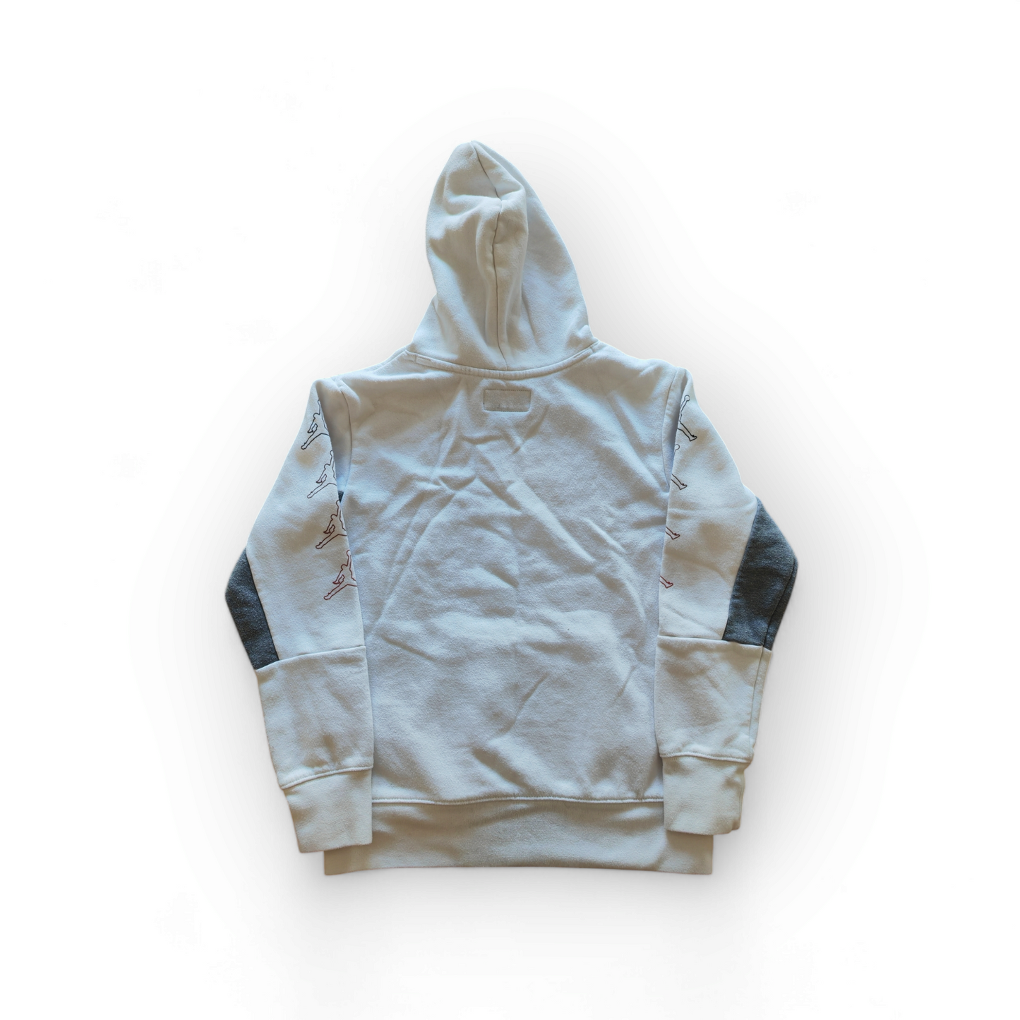 Youth Jordan Pullover Hoodie, White, Size YM 10-12 Years
