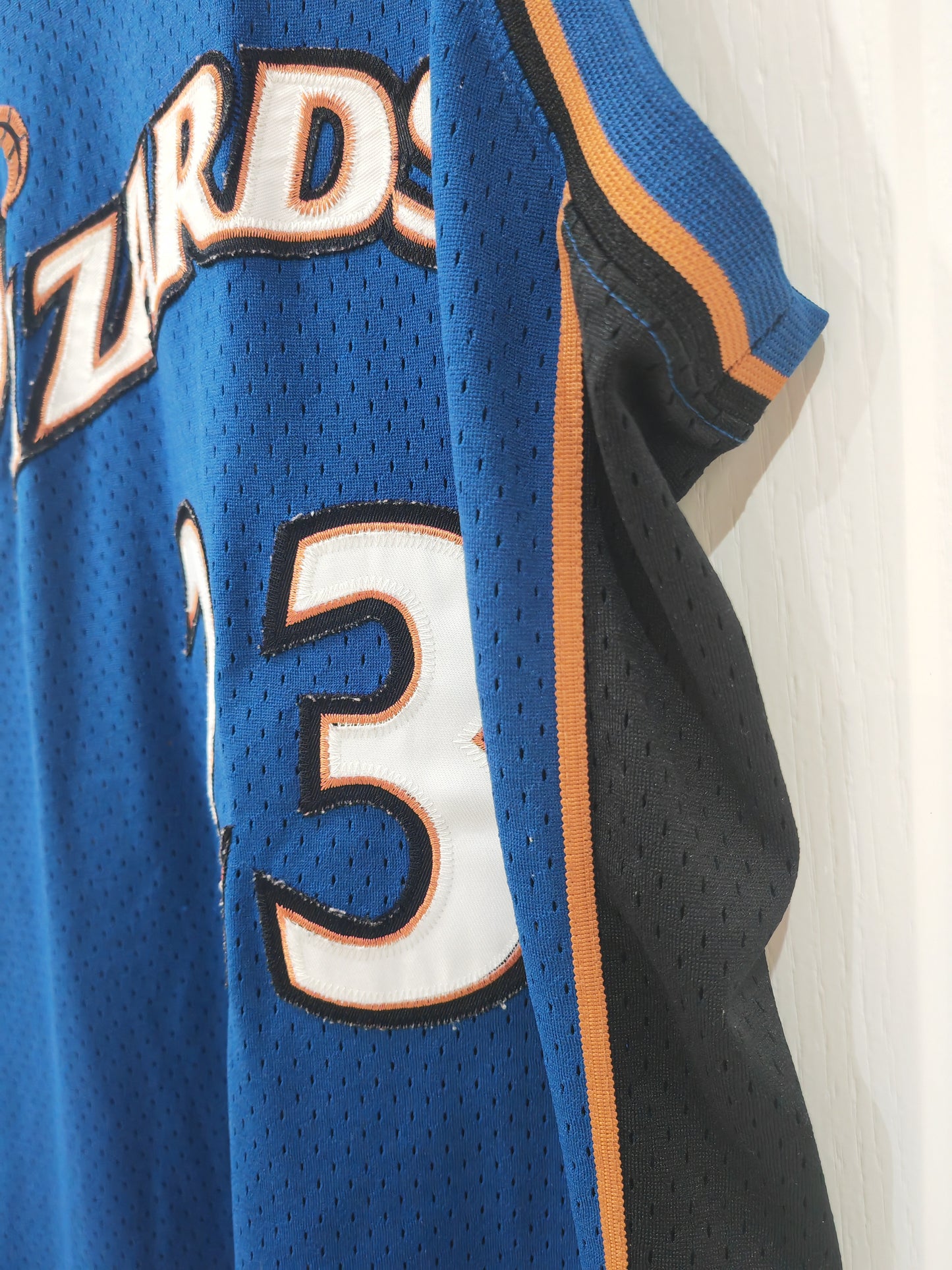 Majestic Hardwood Classics Washington Wizards NBA Jersey, #23 Jordan, Blue, Large