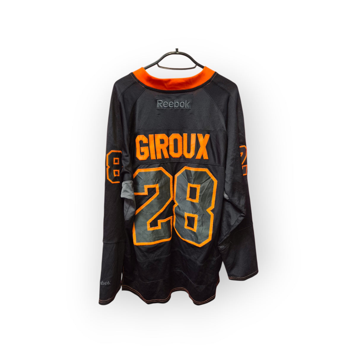 Reebok Philadelphia Flyers NHL Jersey, #28 Giroux, Black, Size Medium
