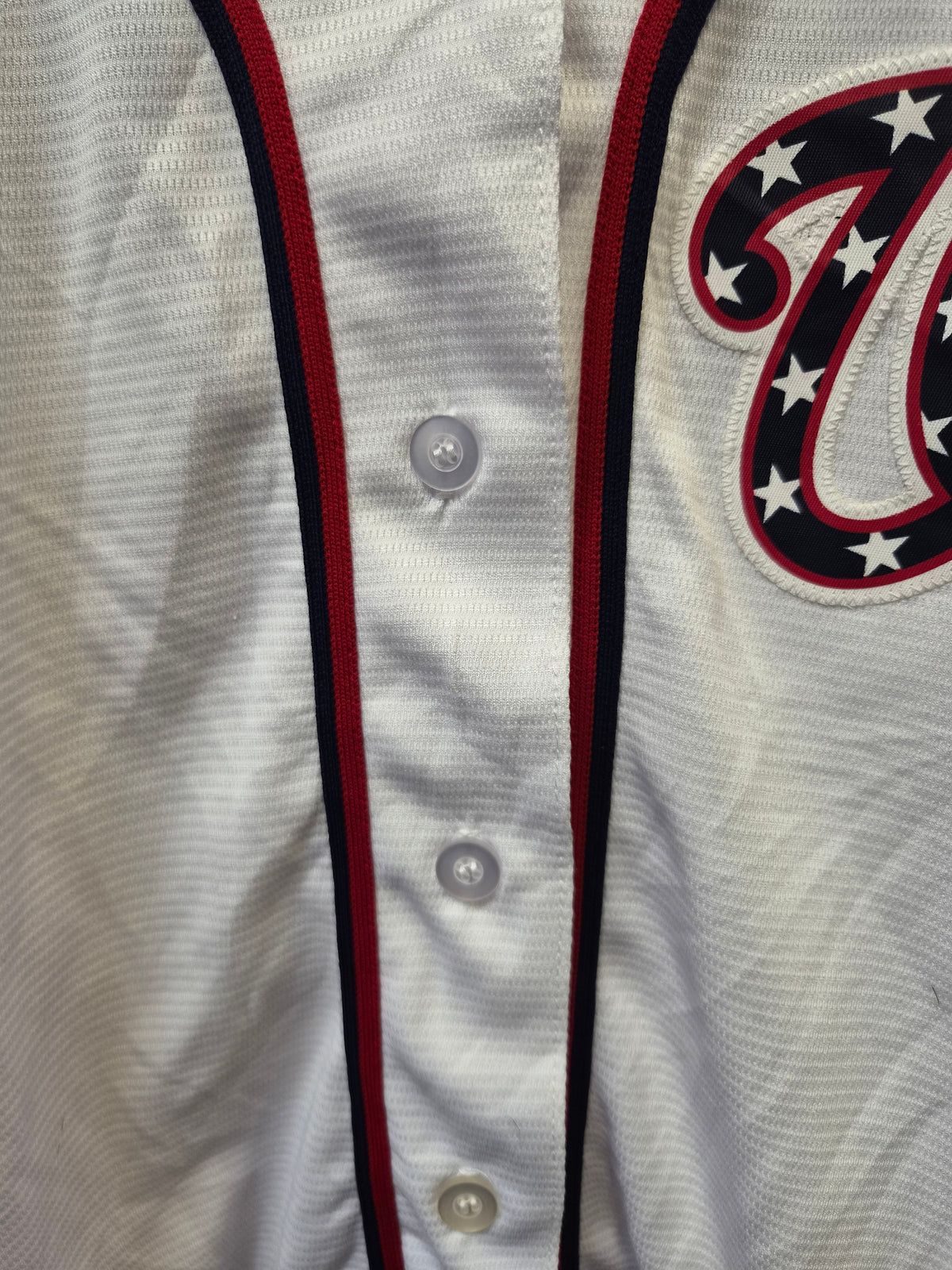Women's Majestic Washington Nationals MLB Baseball Jersey, #34 Harper, Size Small
