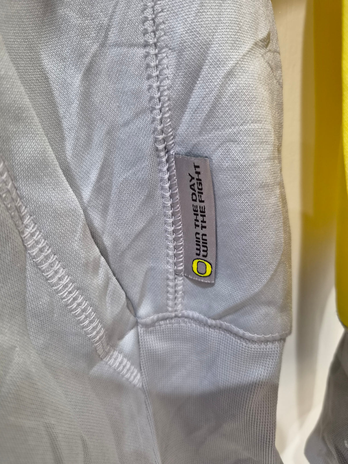 Nike Oregon Ducks Stomp Cancer NCAA Pullover Hoodie, Grey, Size Small
