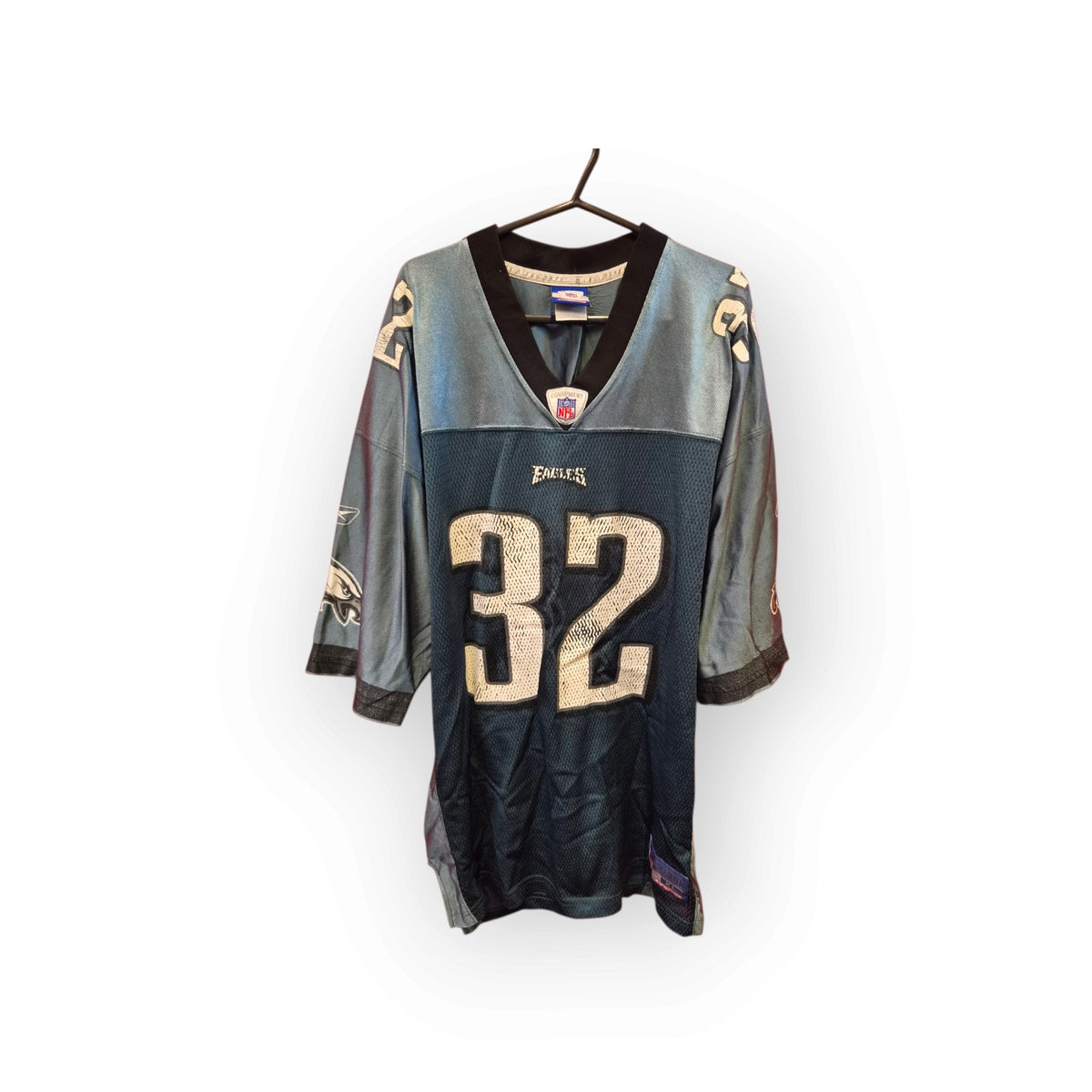 Reebok Philadelphia Eagles NFL Jersey, #32 M.Lewis, Green, Size XL