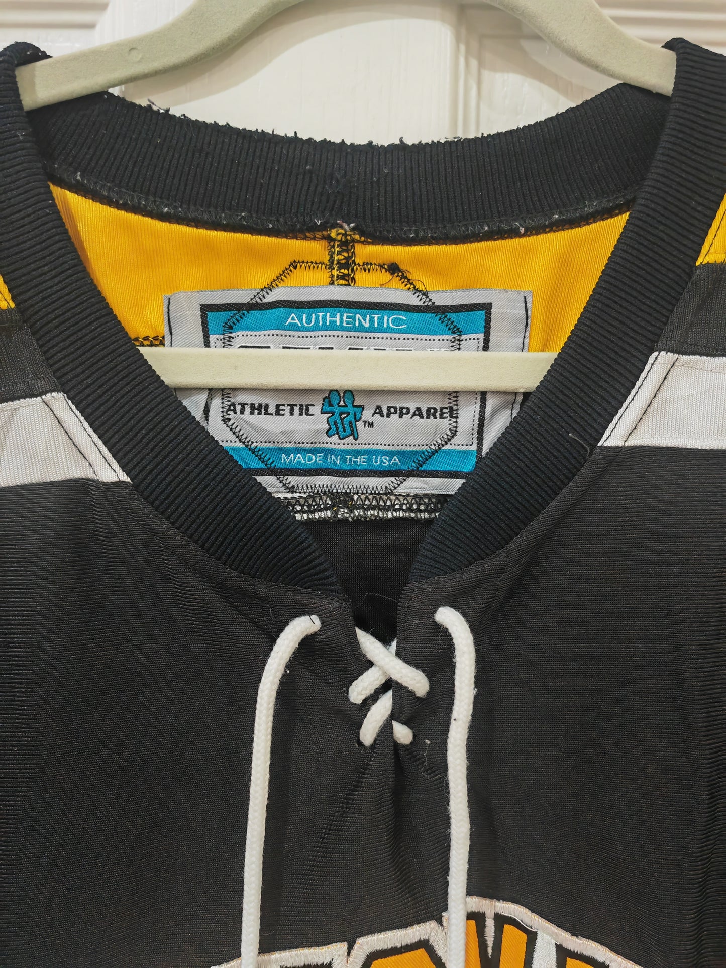 Gemini Burnsville High School Blaze Hockey Jersey, #12, Black, Size Large