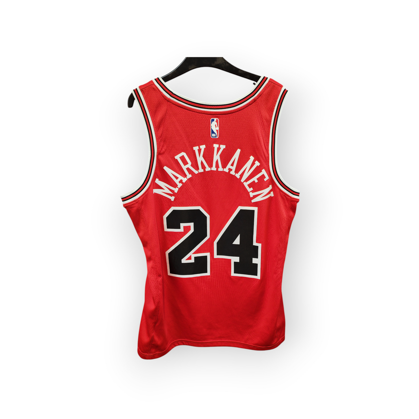 Nike Chicago Bulls NBA Swingman Jersey, #24 Markkanen, Red, Size Medium