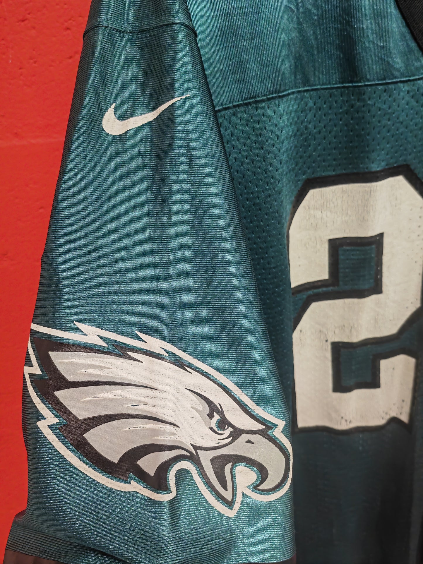 Nike Philadelphia Eagles NFL Jersey, #21 Taylor, Green, Size XL