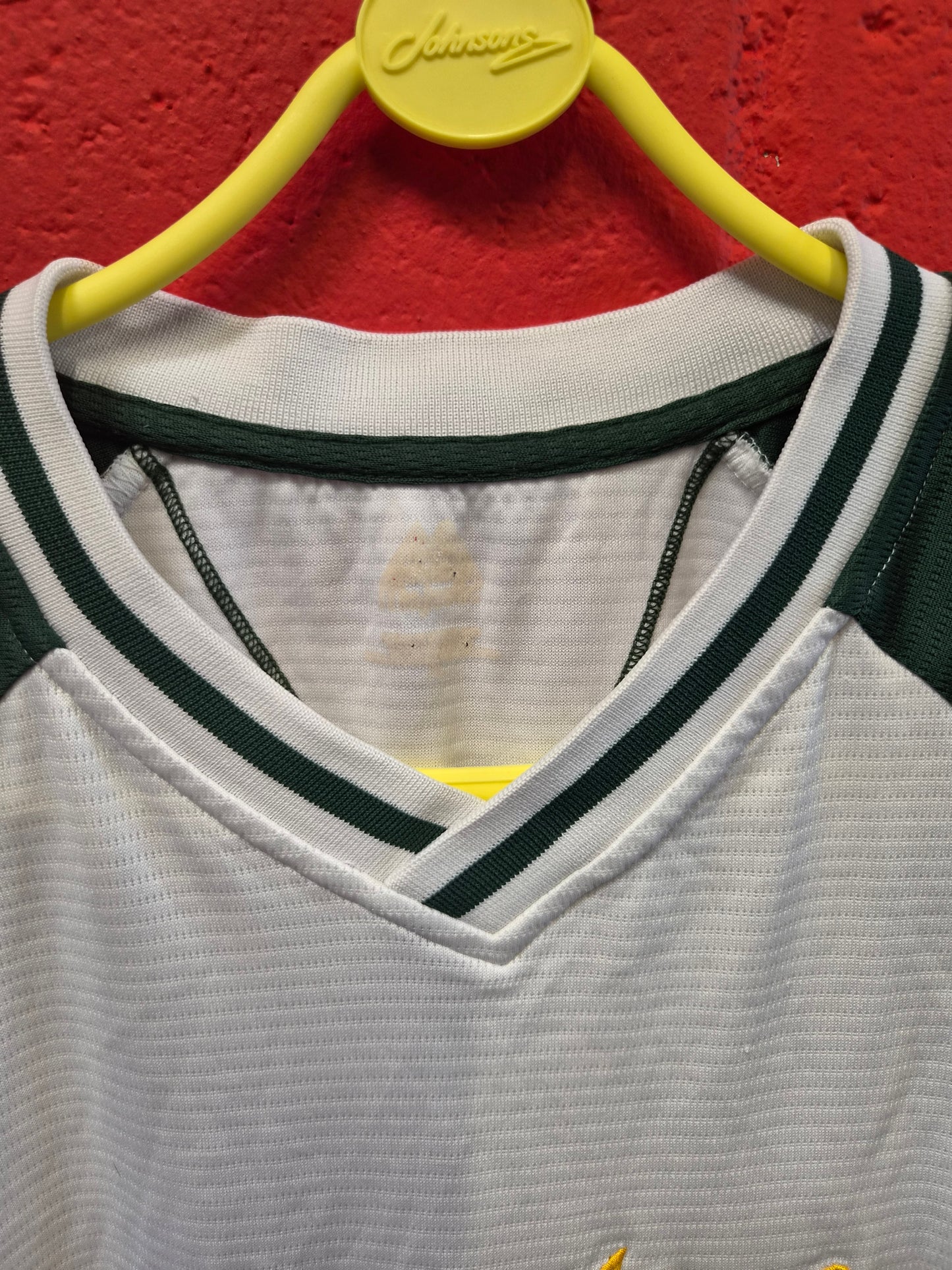 Majestic Oakland Athletics MLB Short Sleeve T Shirt, White/green, Size XL