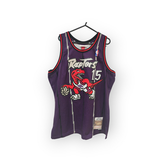Mitchell & Ness Toronto Raptors 1998-99 Jersey, #15 Carter, Purple, Size Large