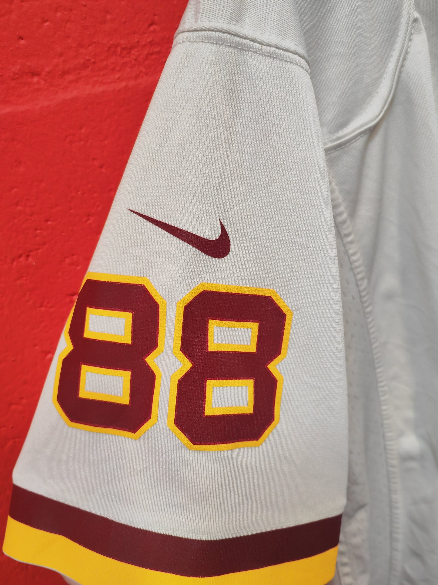 Youth Nike Washington Redskins/Commanders NFL Jersey, #88 Garcon, White, Size YL