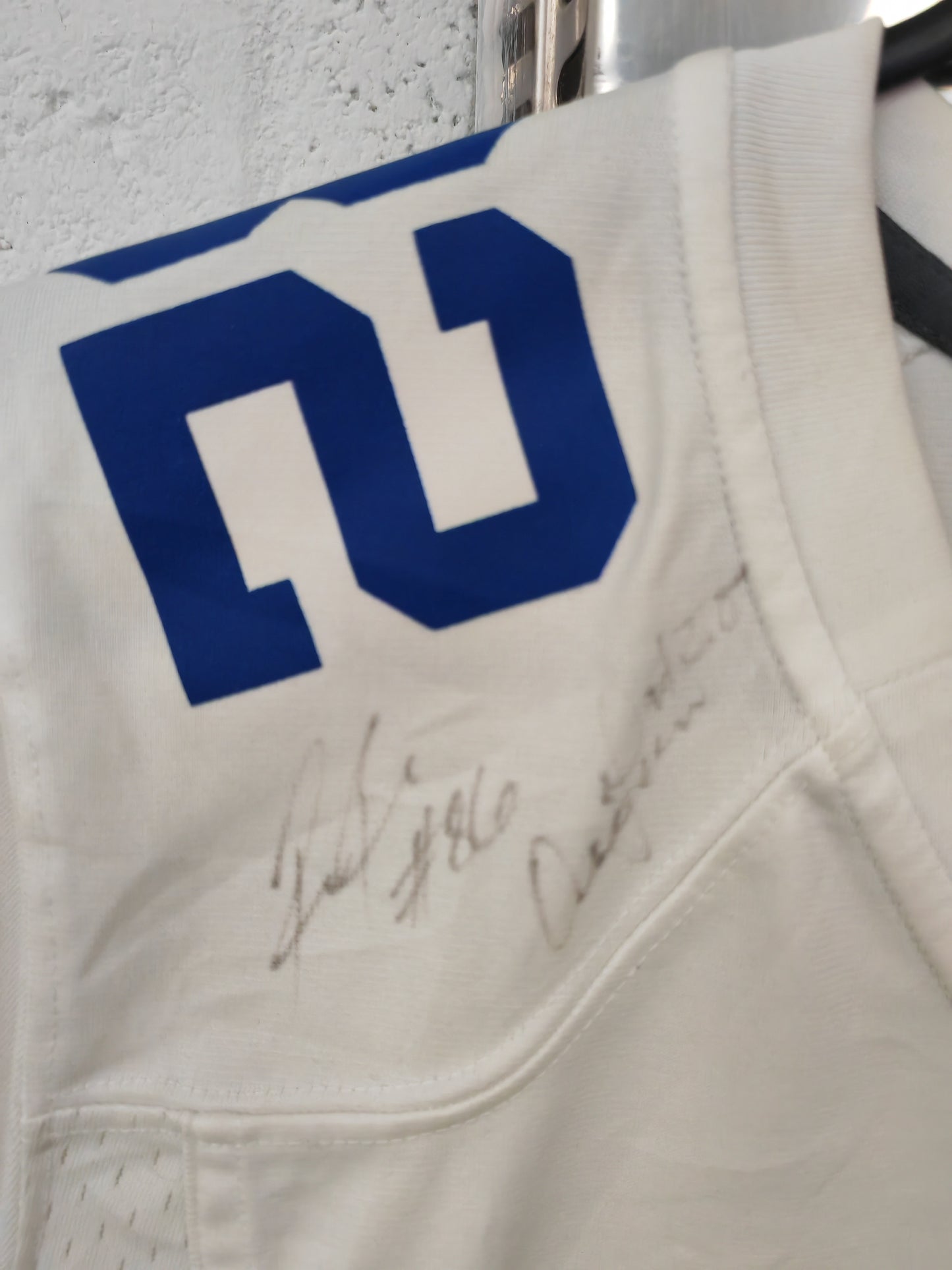 Women's Nike Dallas Cowboys NFL Jersey, #82 Witten, Faint Autographs, Size XL