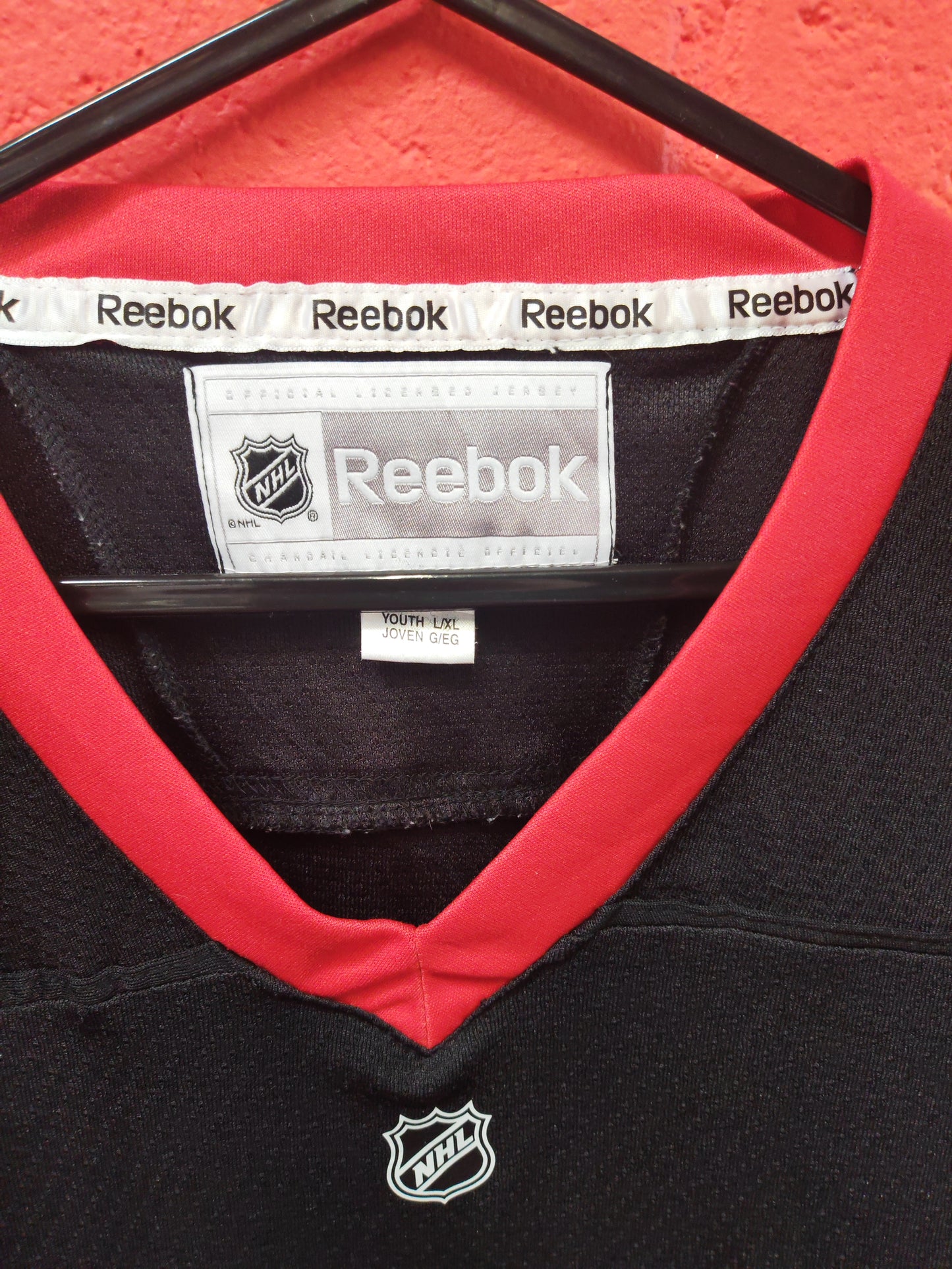 Youth Reebok Ottawa Senators NHL Jersey, #9 Ryan, Black, Size YL/XL