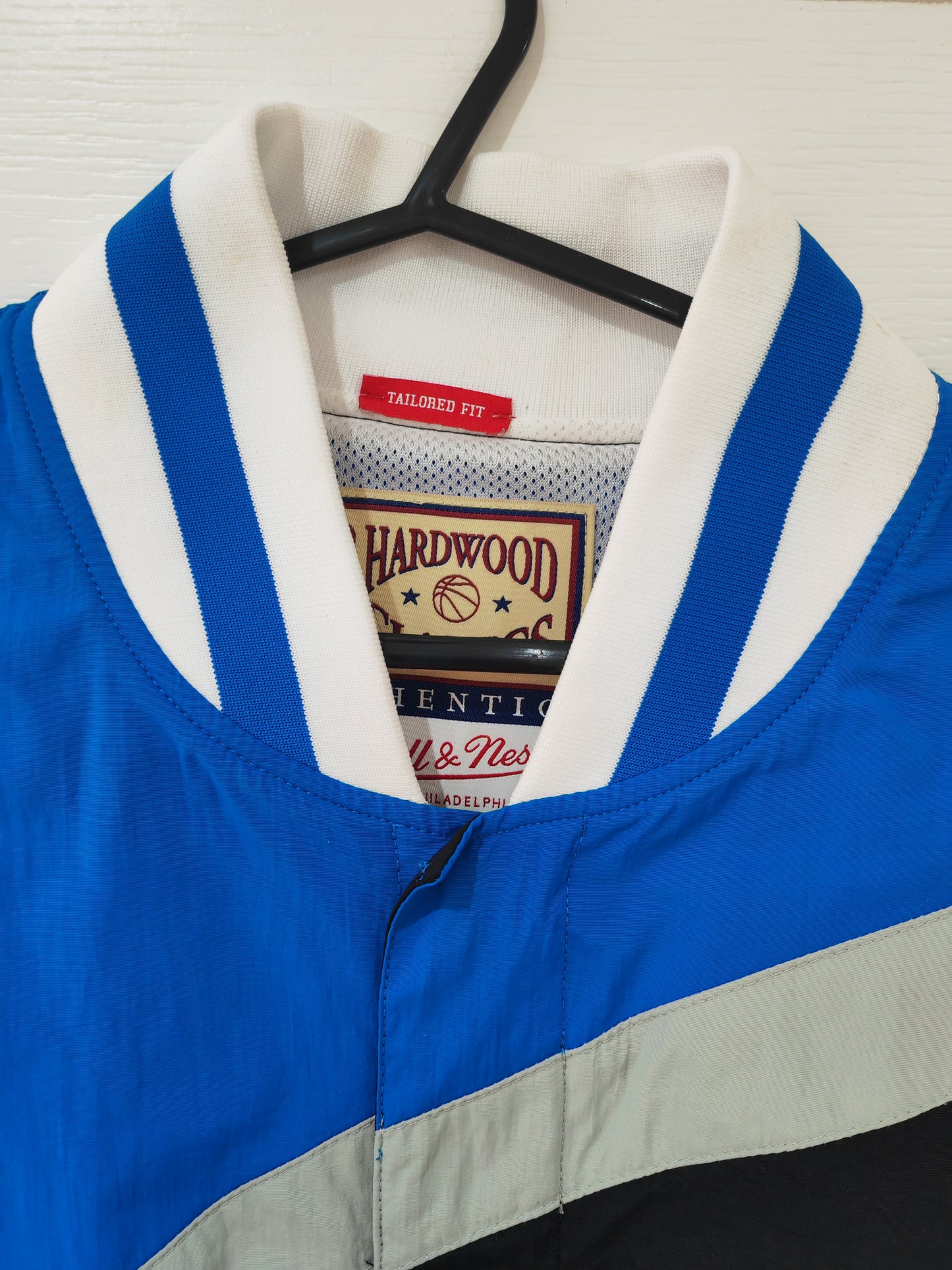 Mitchell & Ness Orlando Magic 1996/97 Style Snap Jacket, Blue/Black, Size XXL