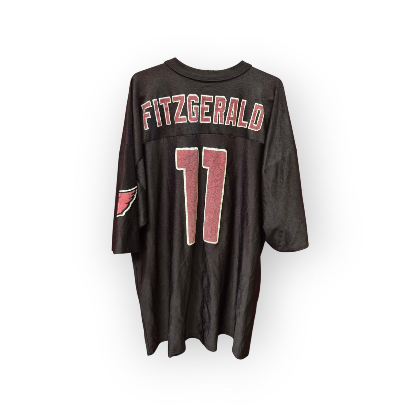 NFL Apparel Arizona Cardinals Jersey, #11 Fitzgerald, Black, Size XXL